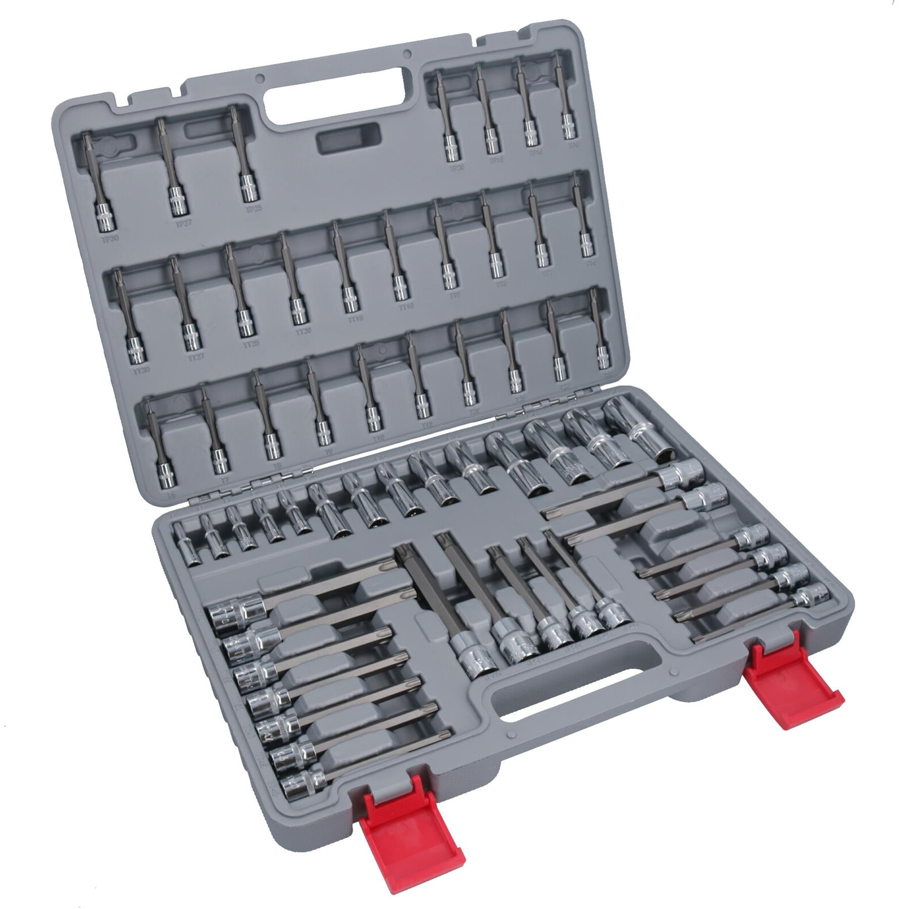 Douilles Torx Star Tamper Proof Star Plus E mâles et femelles T6 – T70 E4 – E24 60 pièces