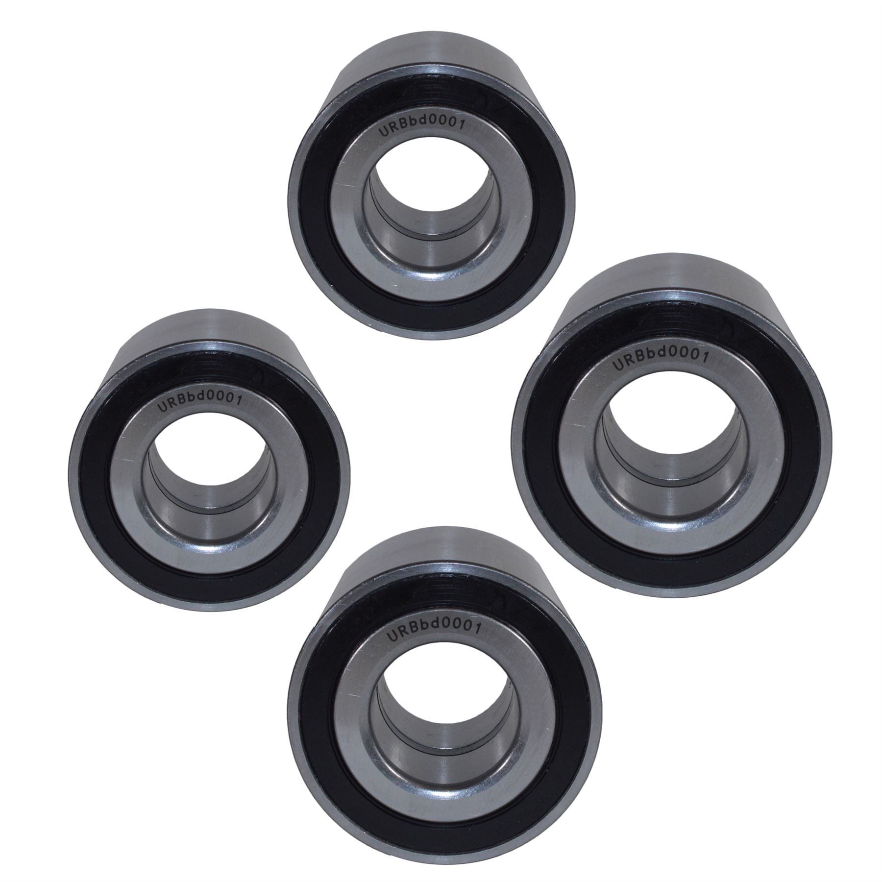 4 abgedichtete Radnabenkugellager Kompaktlager für Ifor Williams ID35 x OD75 x B60mm