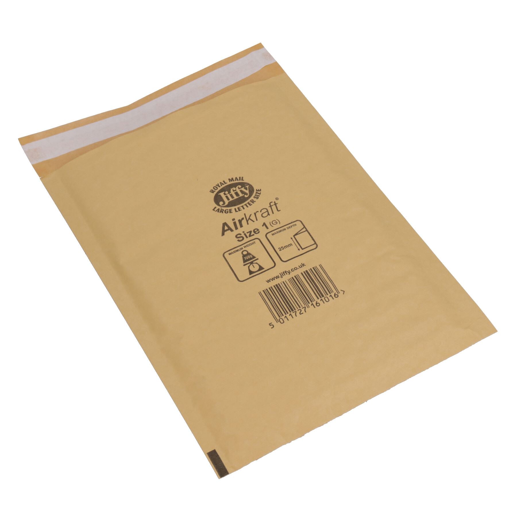 400pk Genuine Gold Jiffy Bag Airkraft Bubble Padded Mail Bag Envelope Size 1