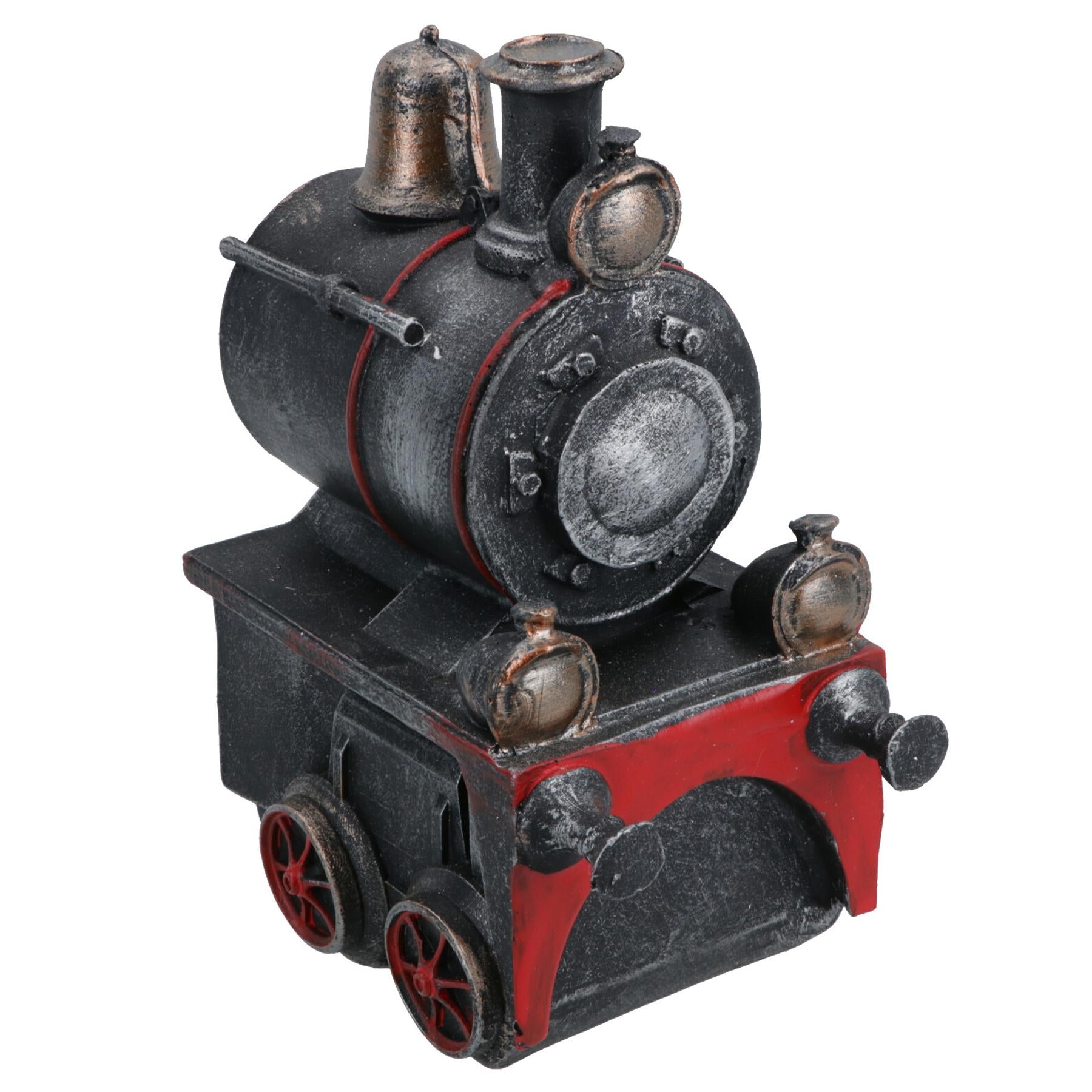Train Bookends Ornament Cast Iron Book Ends Stand Holder Railway Locomotive