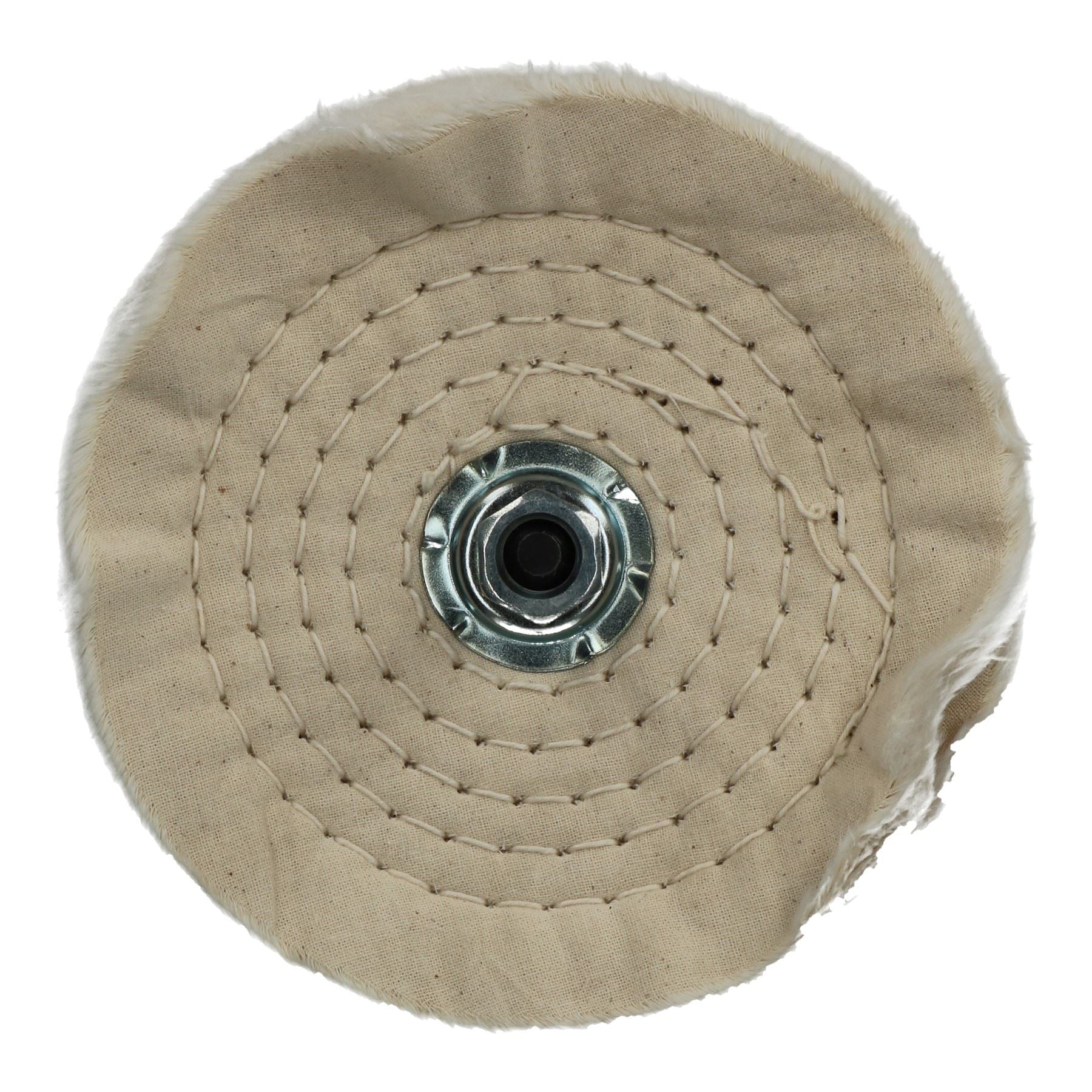 6 "150mm Weiche Polieren Polieren Mop Reinigung Rad mit 6mm Spindel Bohrer Verwenden