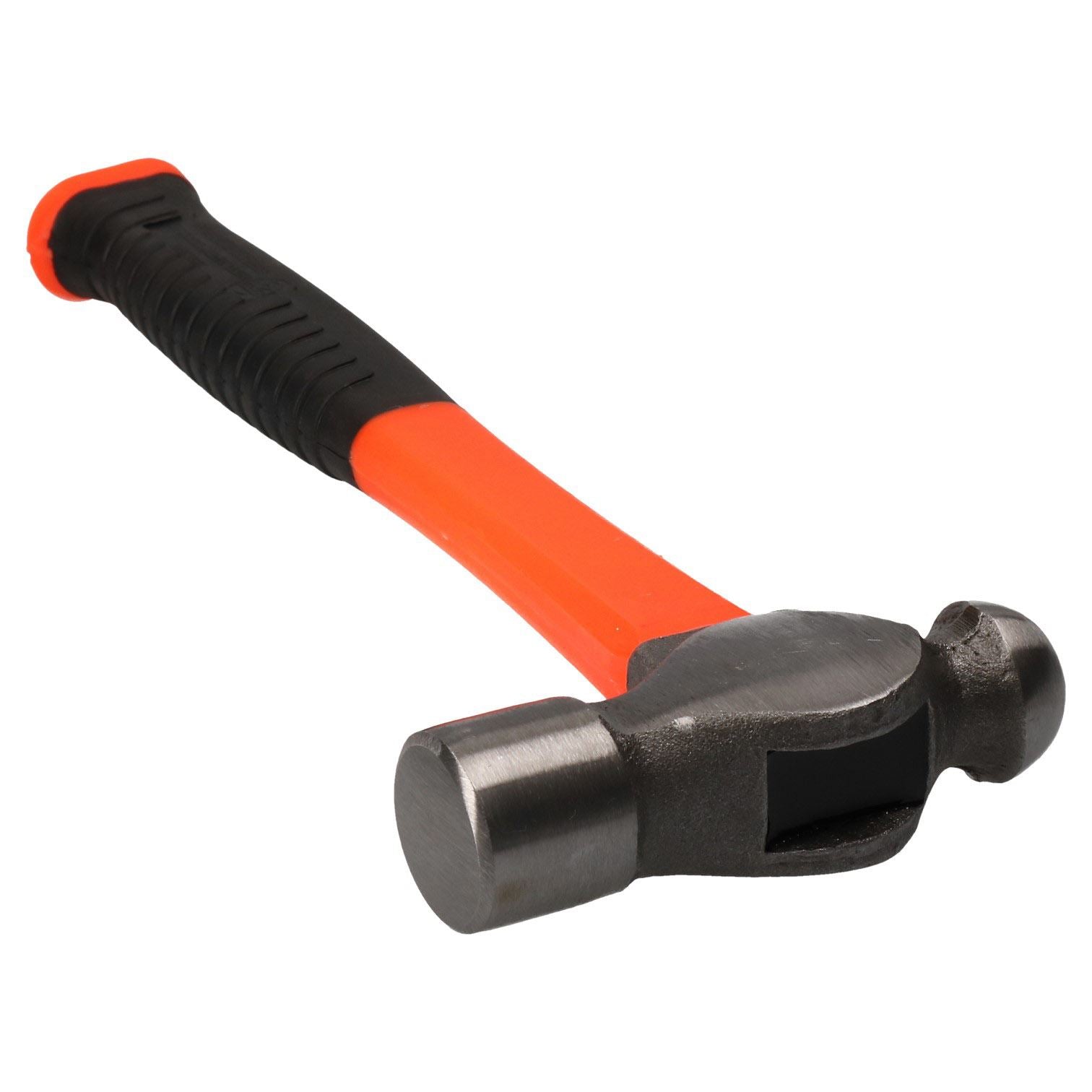 16oz Ball Pein Pin Hammer With TPR Rubberised Fibreglass (70%) Handles