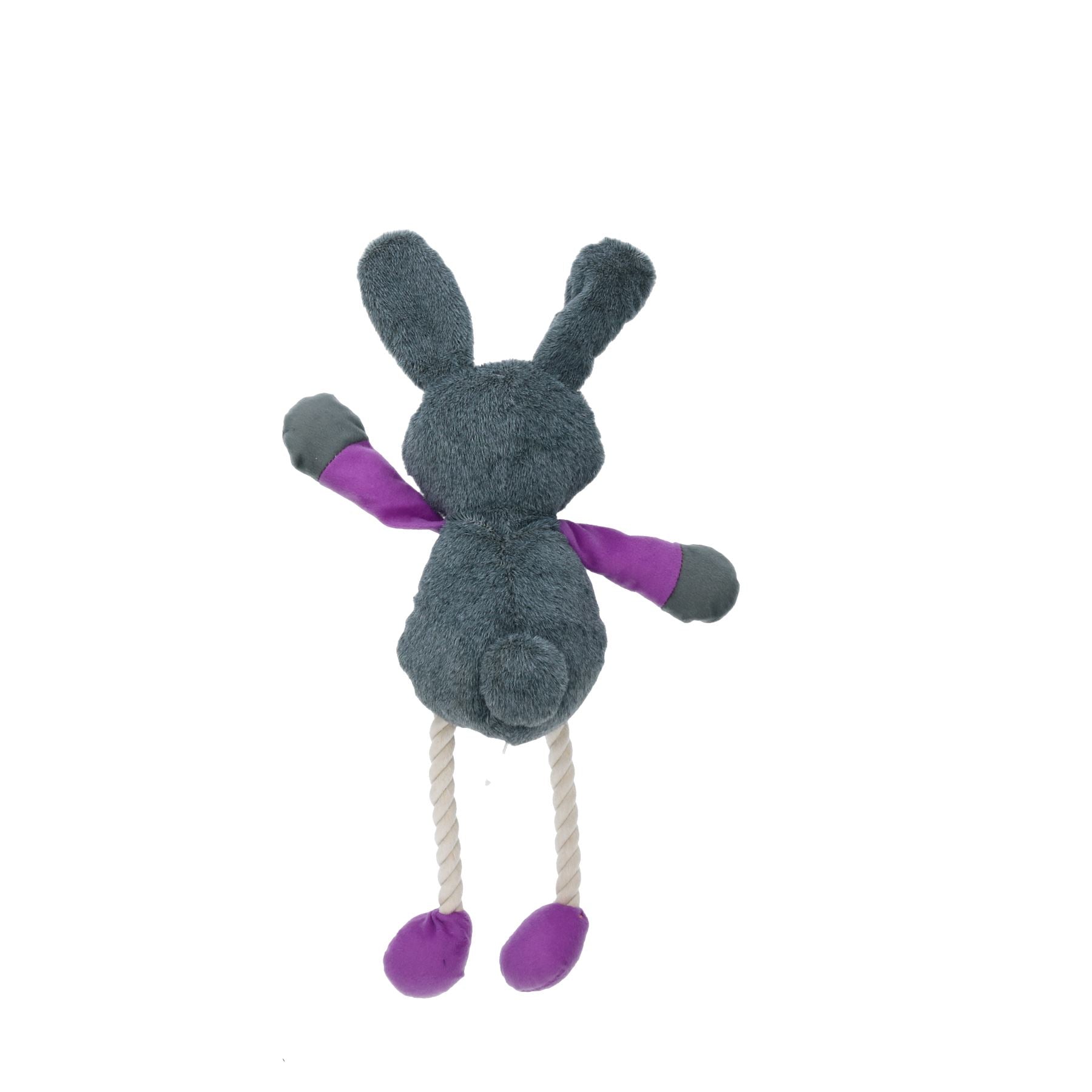 Ruby Rabbit – Weiches Plüsch-Teddy-Hundespielzeug mit Quietschfunktion, 40 cm
