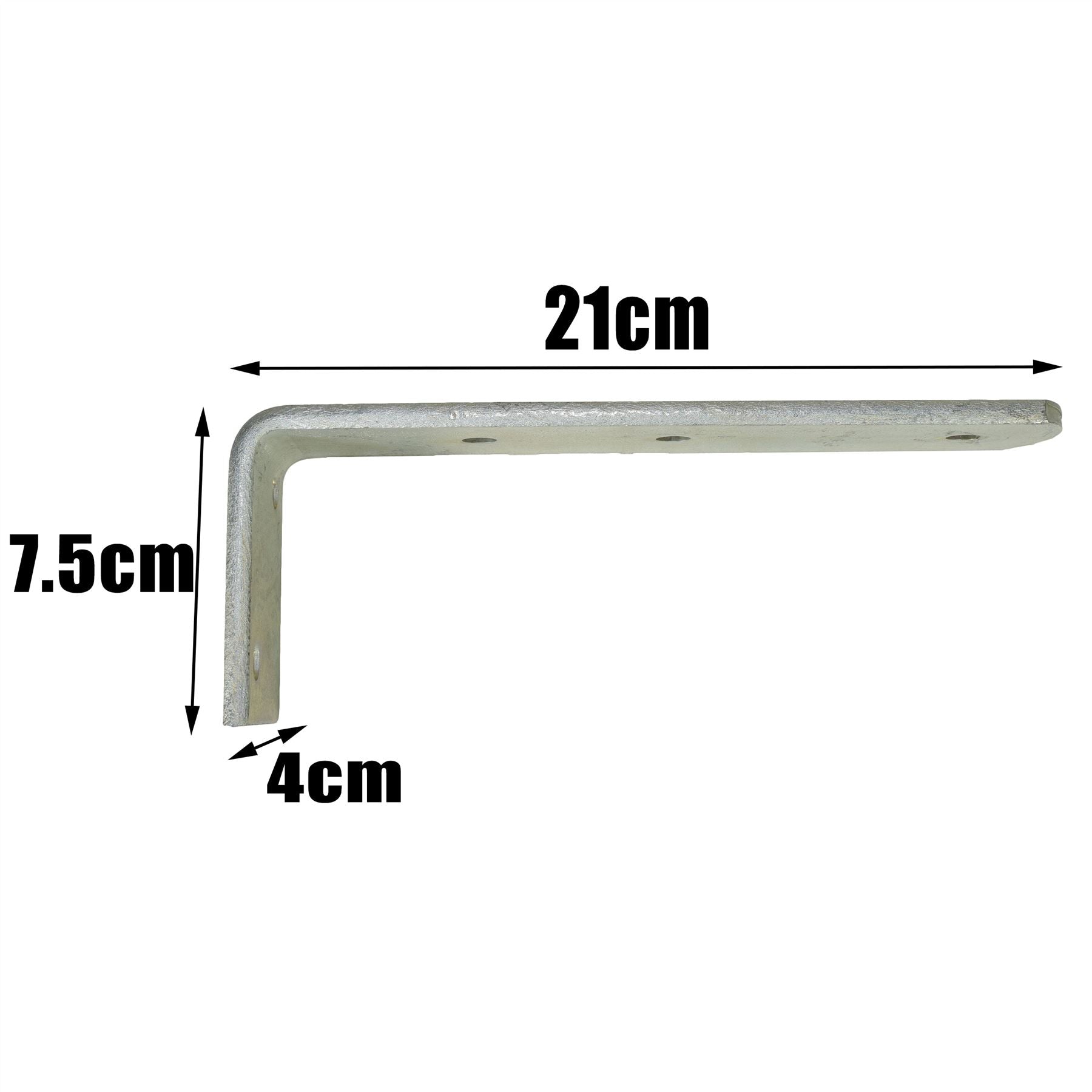 Support d'angle de garde-boue de remorque longue (GRAND) Support d'angle robuste à 90 degrés TR084