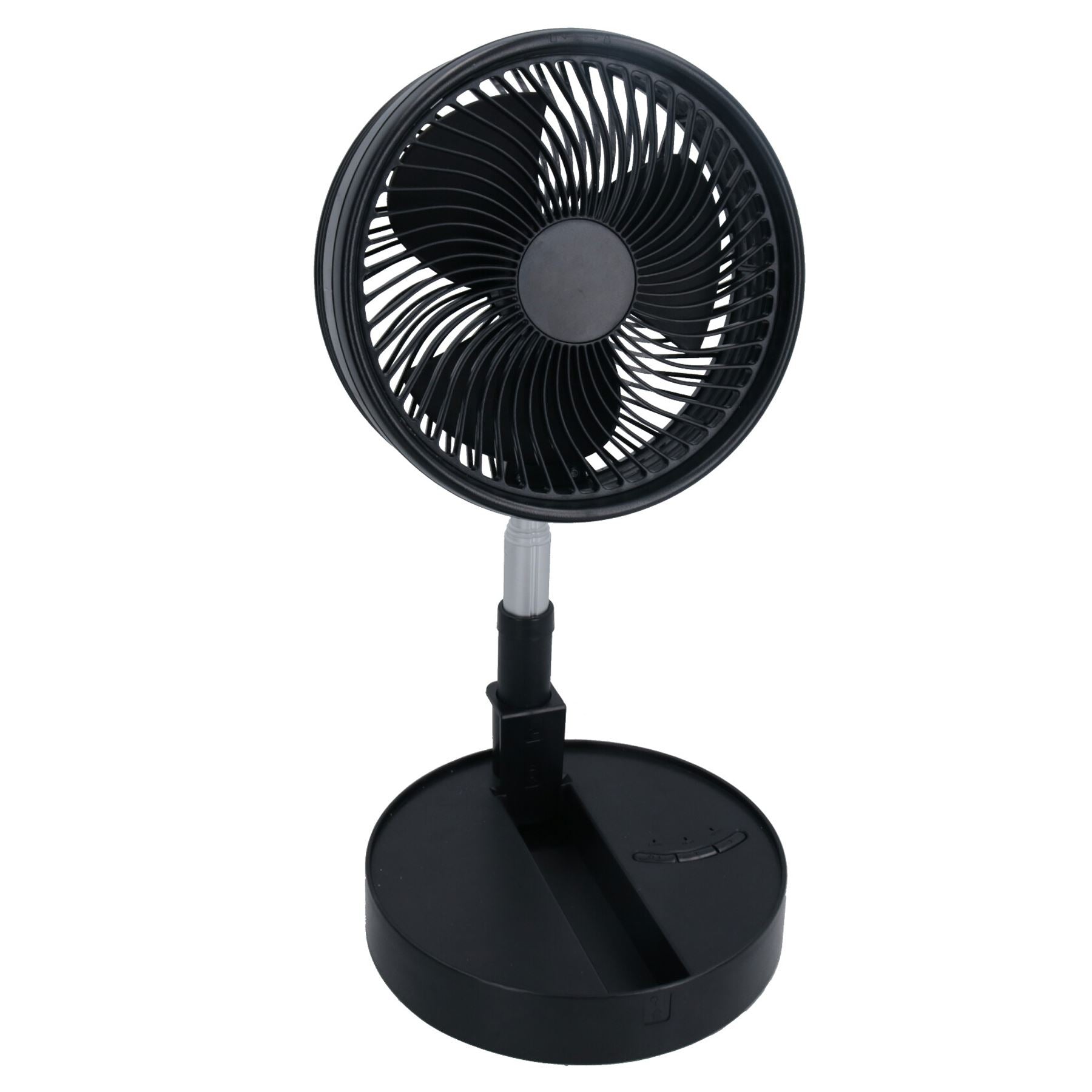 Ventilateur pliable télescopique sans fil Refroidisseur de refroidissement portable sans fil 93 – 975 mm