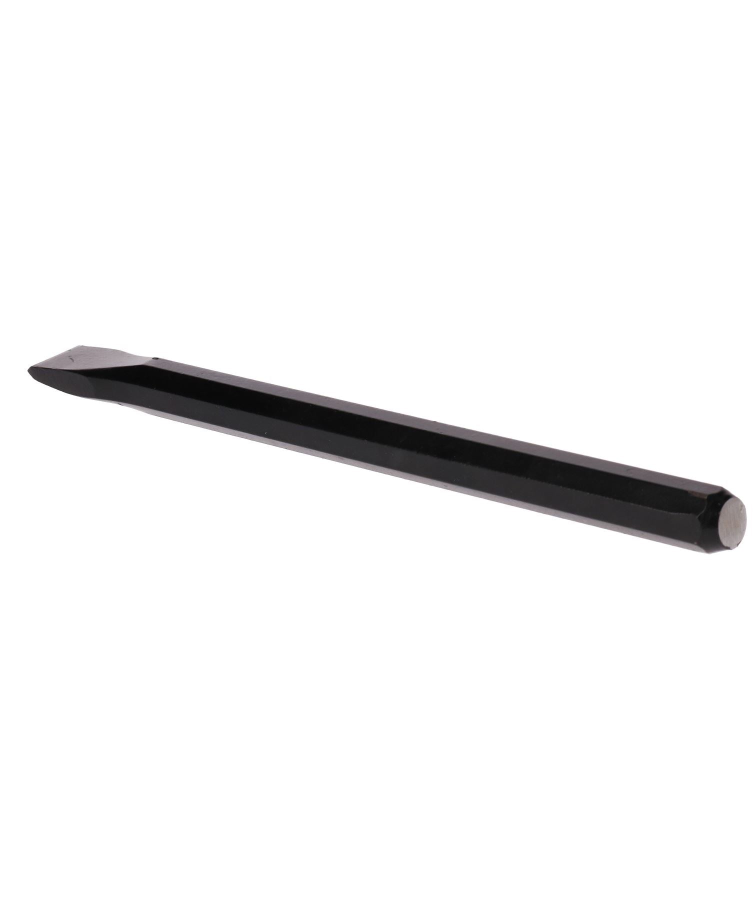 10" x 3/4" schwarzer Kaltmeißel aus gehärtetem Stahl, konstant für Ziegelstein-Steinblockstahl