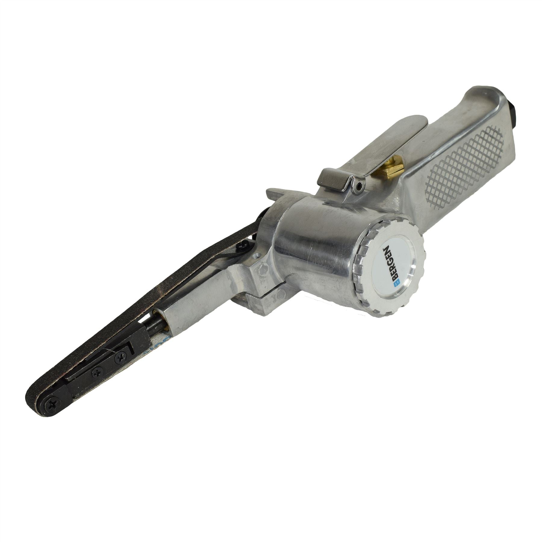 Ponceuse à bande pneumatique 10 mm 330 x 10 mm de large, lime électrique pour ponçage de détail + 50 bandes