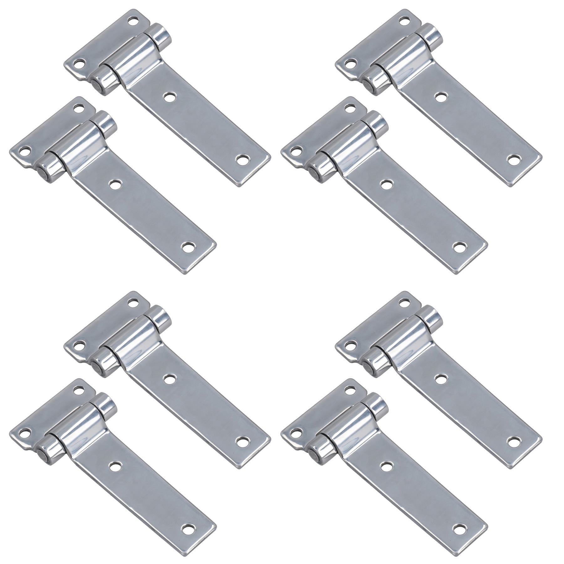 Charnière de porte à boulon en acier inoxydable 316 pour fixation marine 105 mm