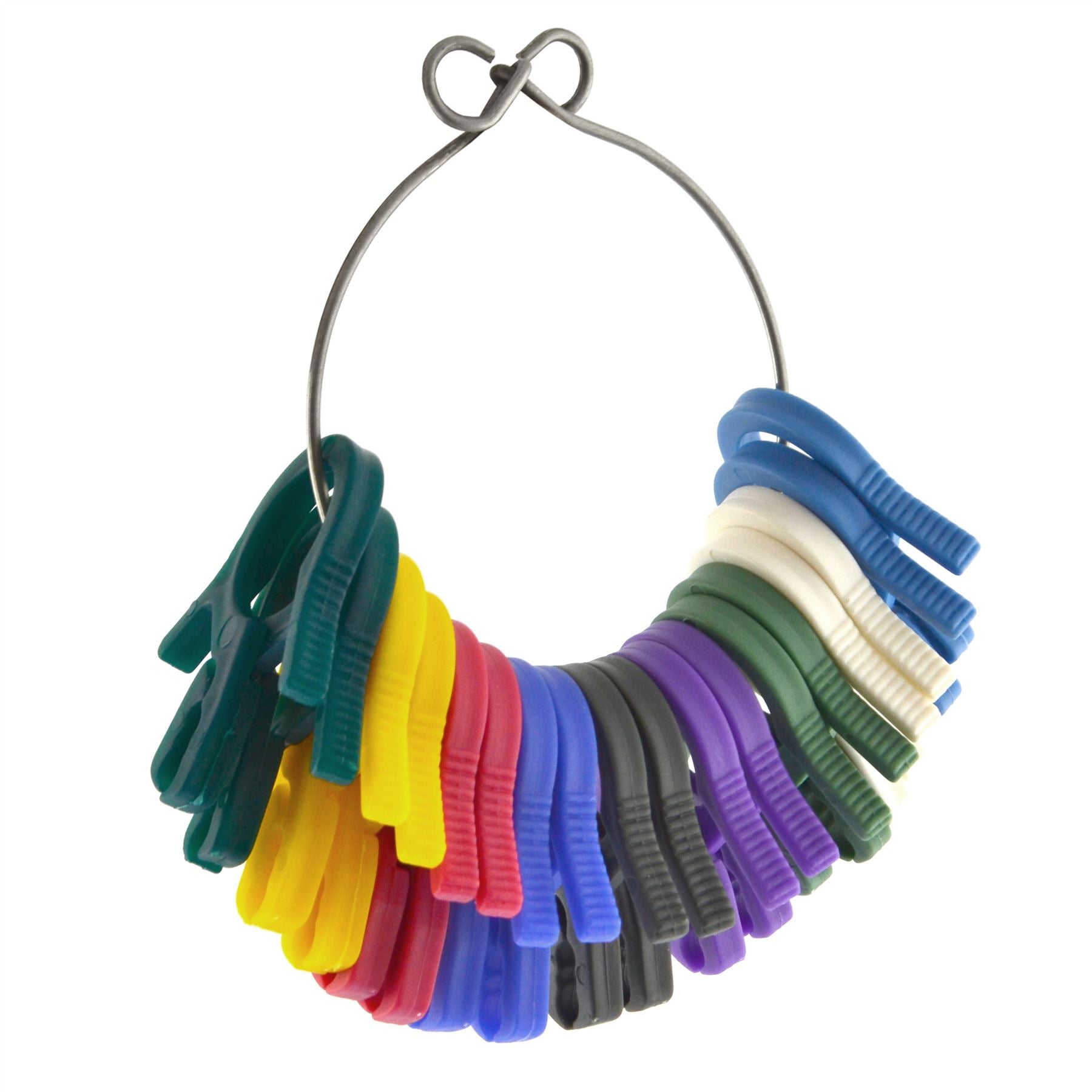 Colour Coded Identification Identifying Clips Tags For Hose Cables 9 pairs AN118