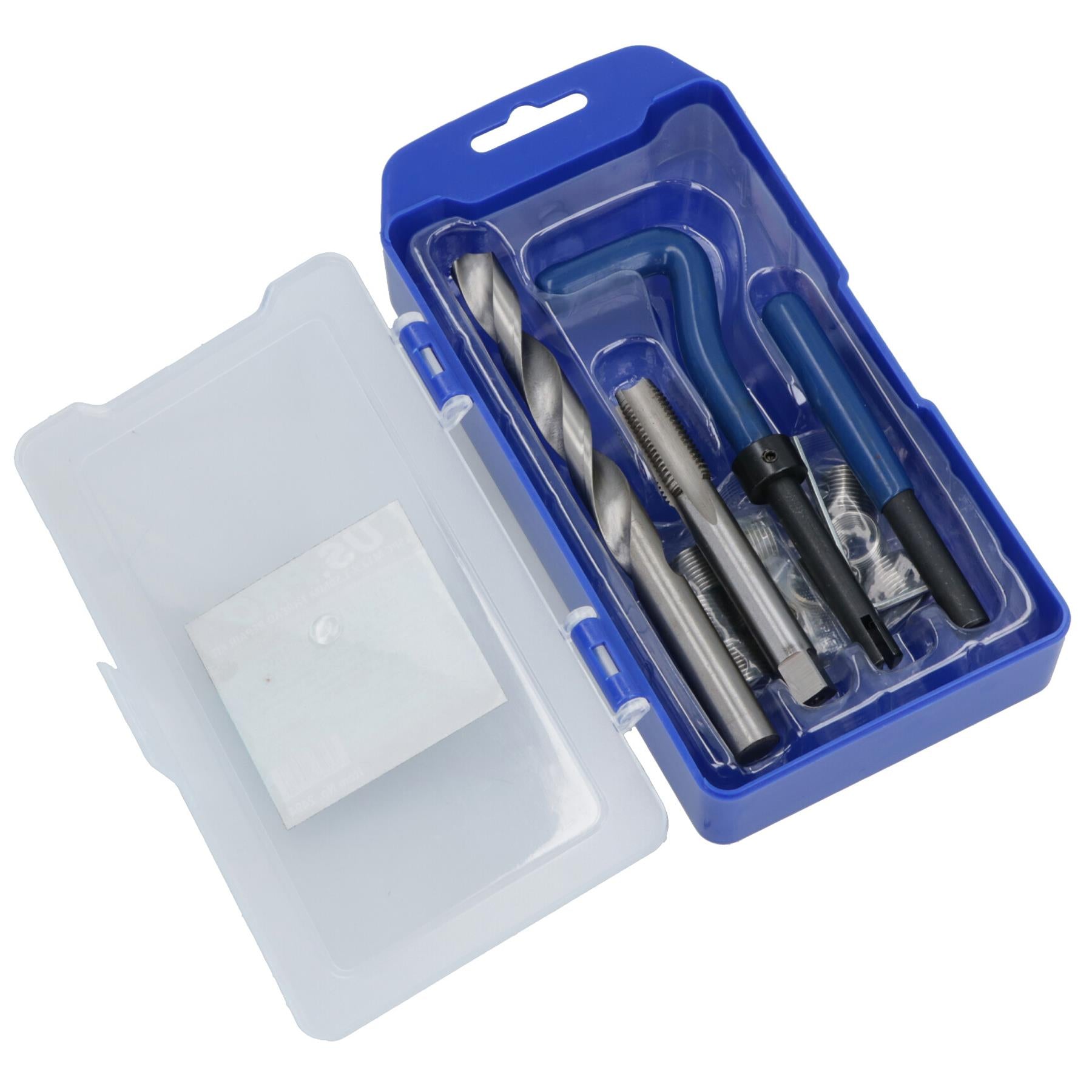M12 x 1.5mm Metric Thread Repair Kit Helicoil Set for Damaged Threads 15pc