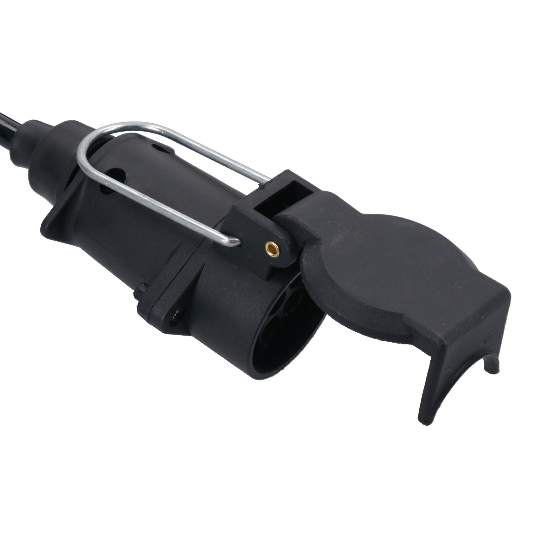 Câble d'extension électrique pour caravane et remorque, fiche mâle vers femelle à 7 broches/prise de 4,5 m