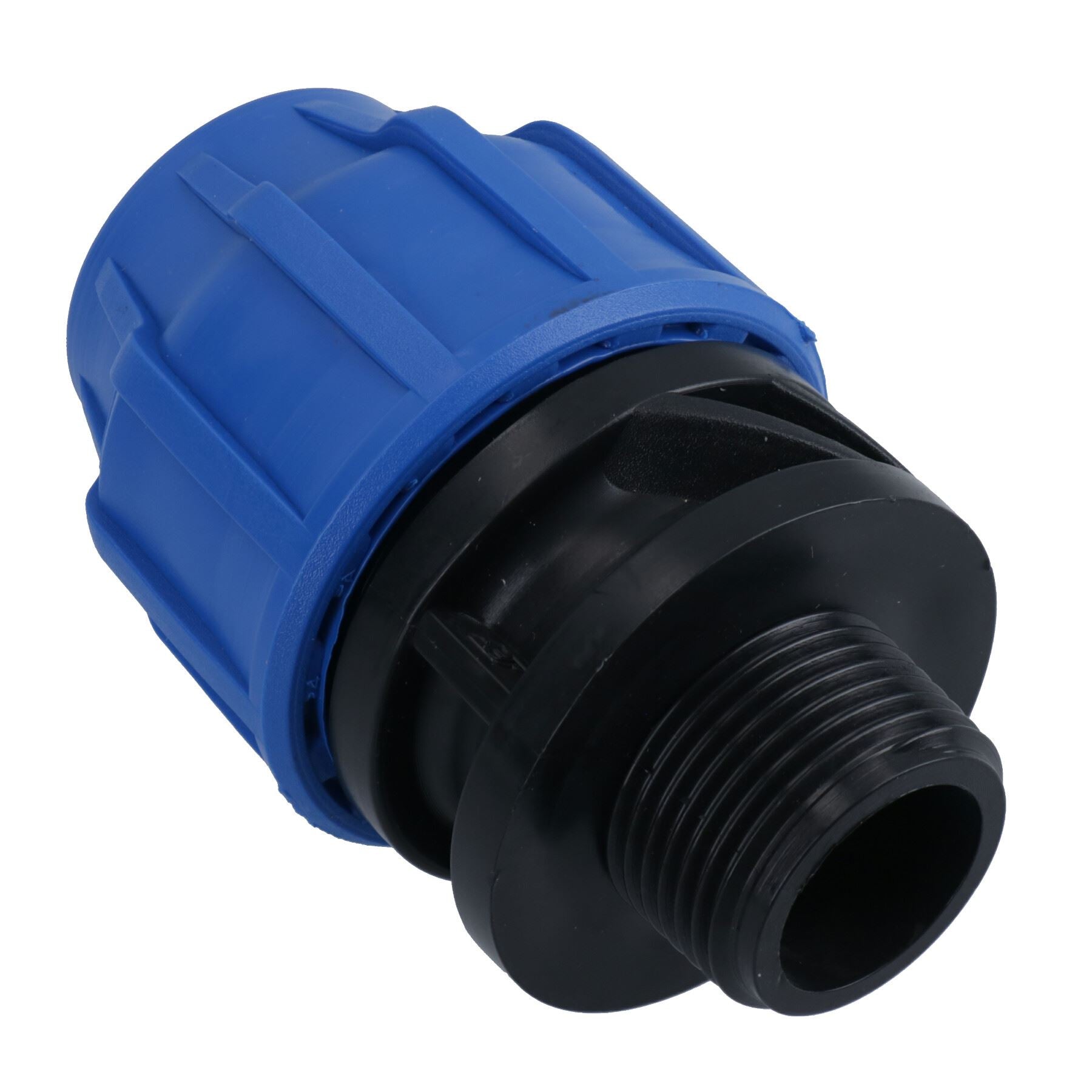 Raccord de compression pour adaptateur mâle MDPE 32 mm x 1" pour tuyau d'eau PN16