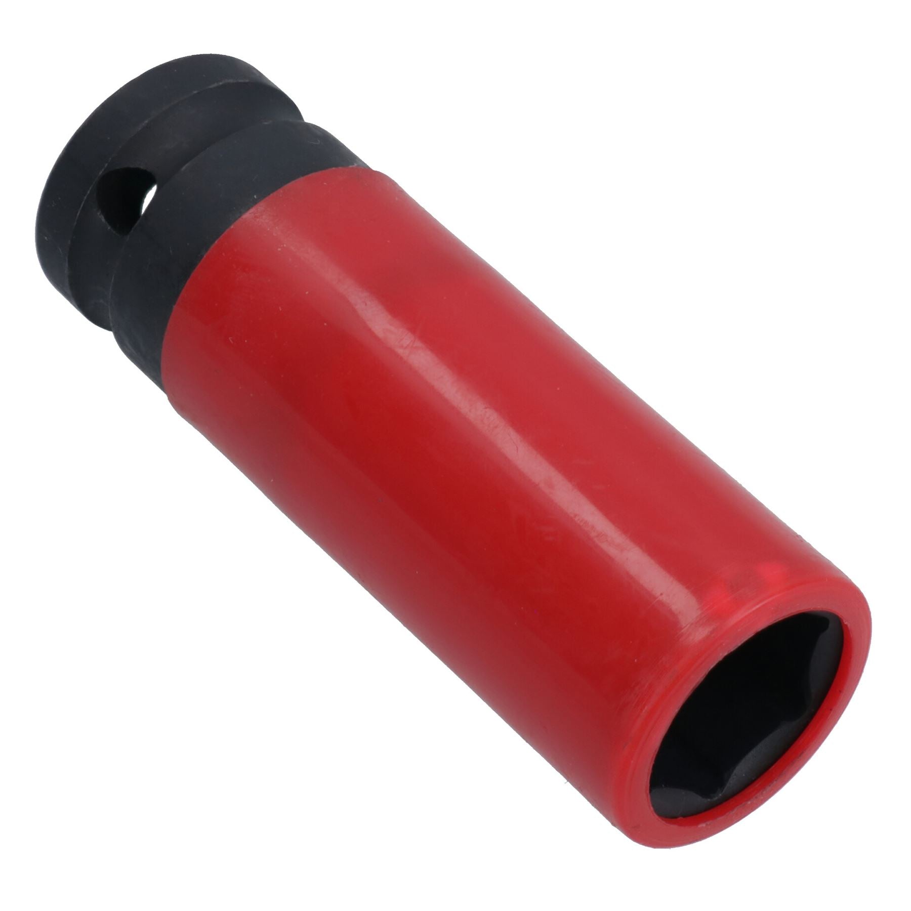 Douille pour écrou de roue en alliage métrique à double impact profond de 17 mm à paroi mince, entraînement 1/2 po