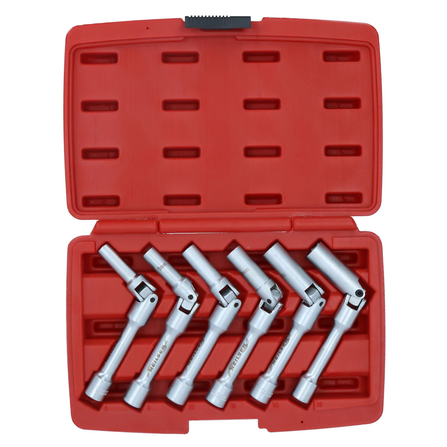 Jeu de douilles de bougies de préchauffage diesel extra longues, joint universel, retrait 8-16 mm, 3/8" Dr