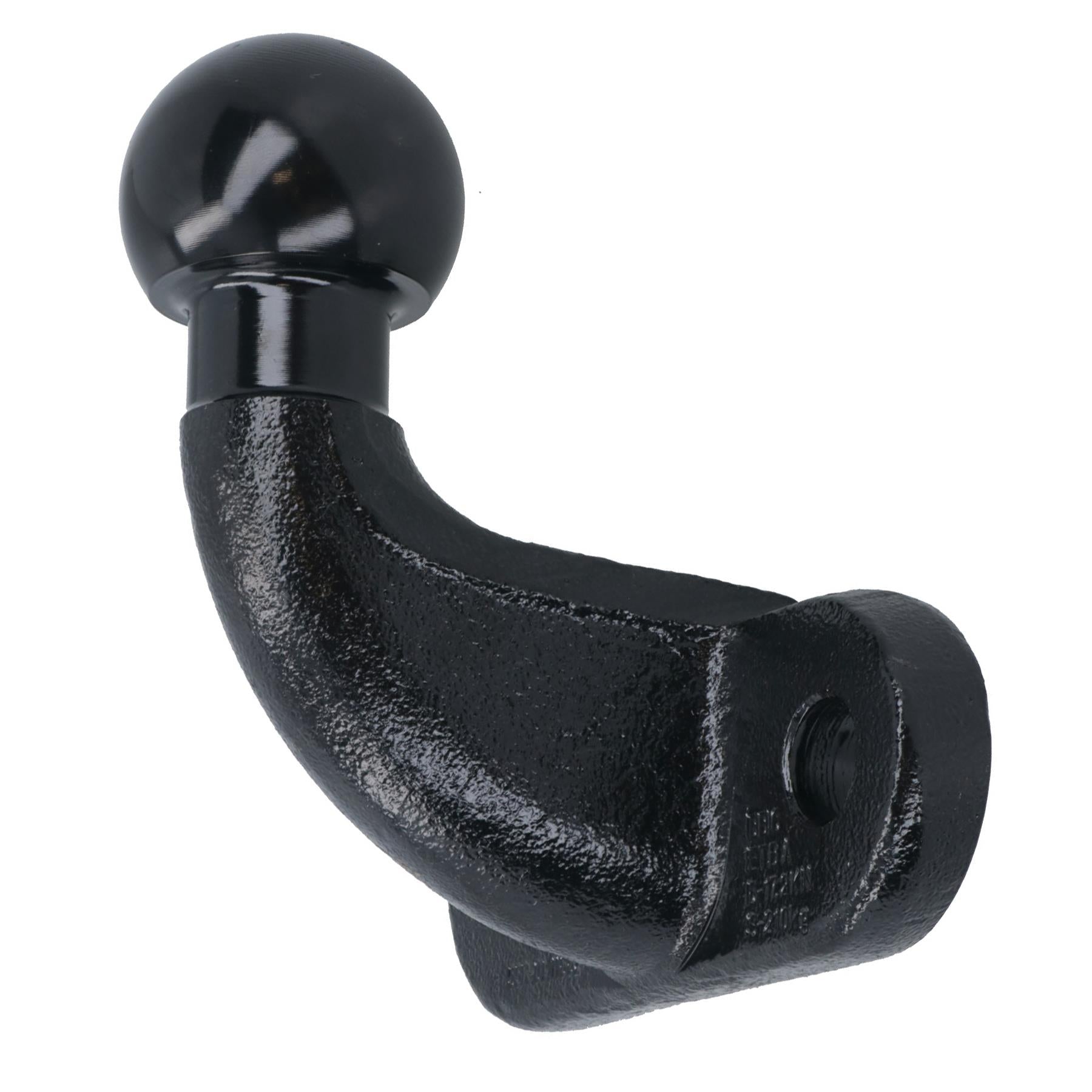50 mm Hochleistungs-Anhängerkupplungskugel für Anhängerkupplung mit hoher Reichweite, schwarz + reflektierende Abdeckung