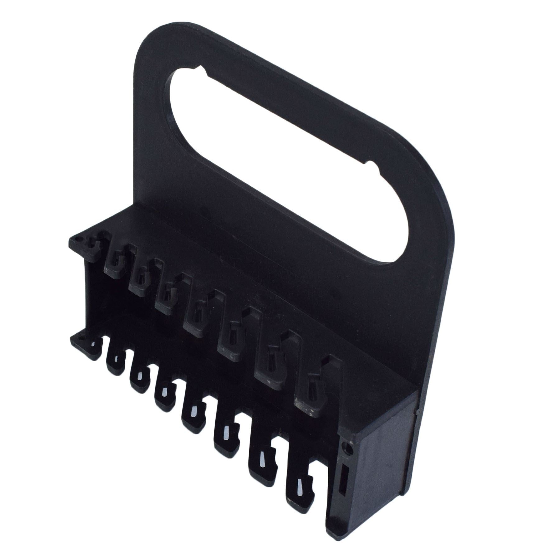 8 Slot Plastic Spanner Rack Wrench Holder Storage Rack Rail Tray MC94