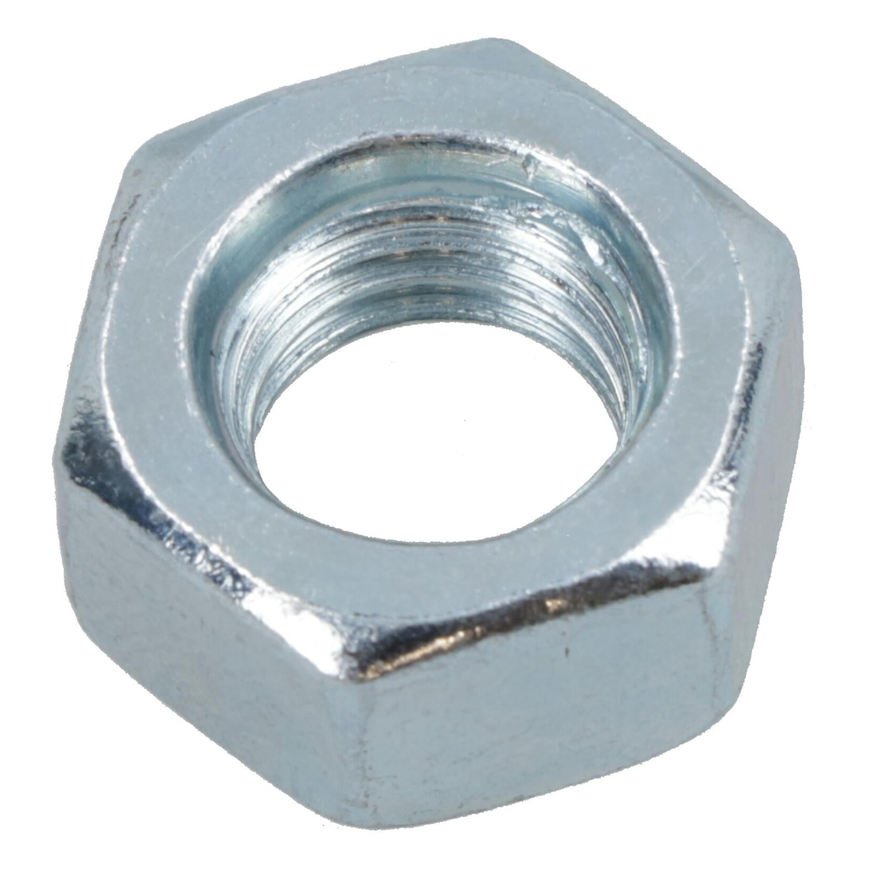 M12 x 1.75mm Hex Full Nut Fastener Hexagonal Metric Nuts Grade 8 Zinc Plated