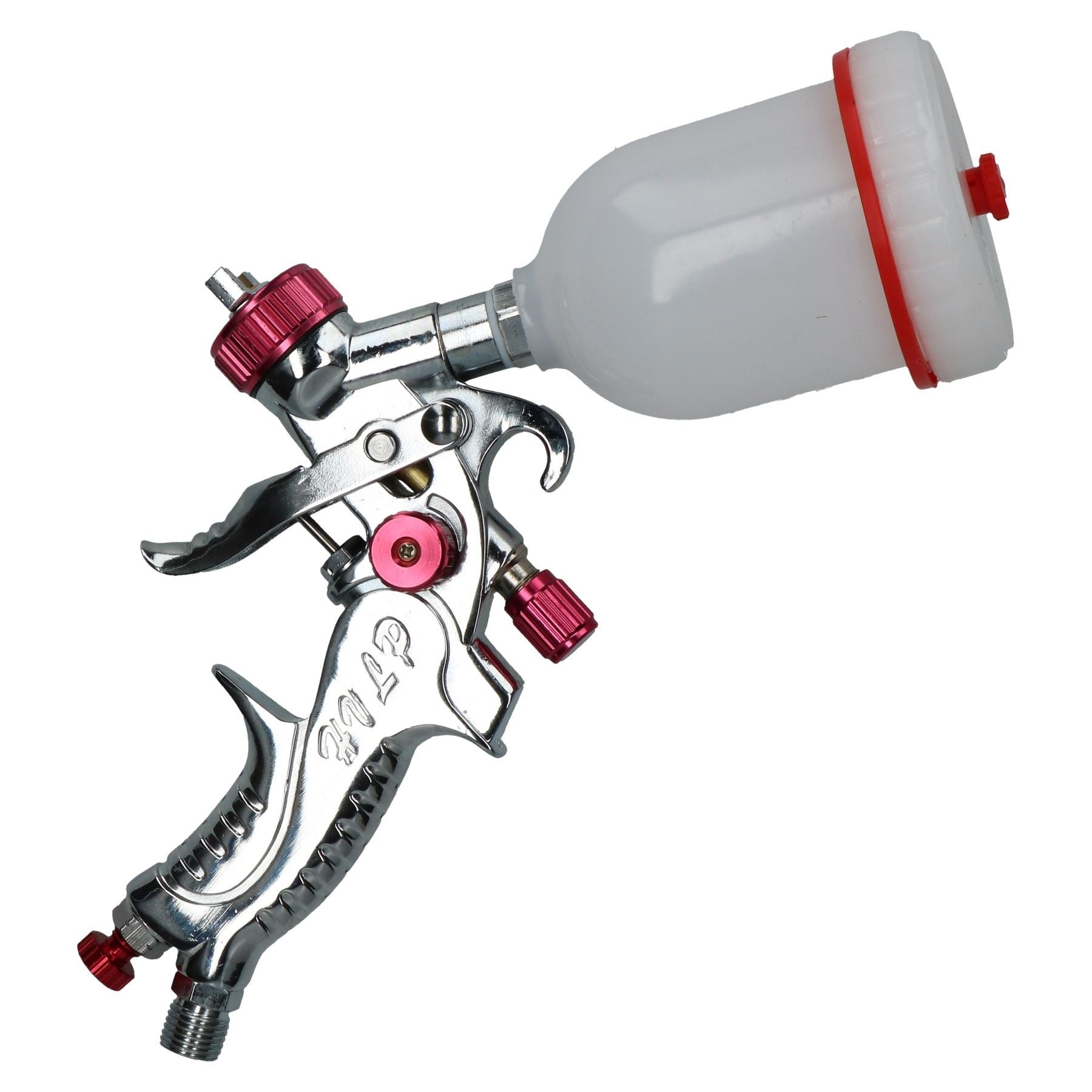Mini pistolet pulvérisateur HVLP RED à alimentation par gravité, buse de 0,8 mm AT811
