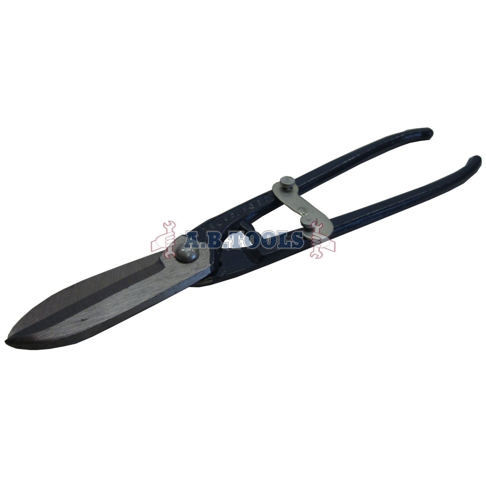 10" (250mm) Tin Snip / Sheet  Metal Cutter Plier with Spring and Lock TE529