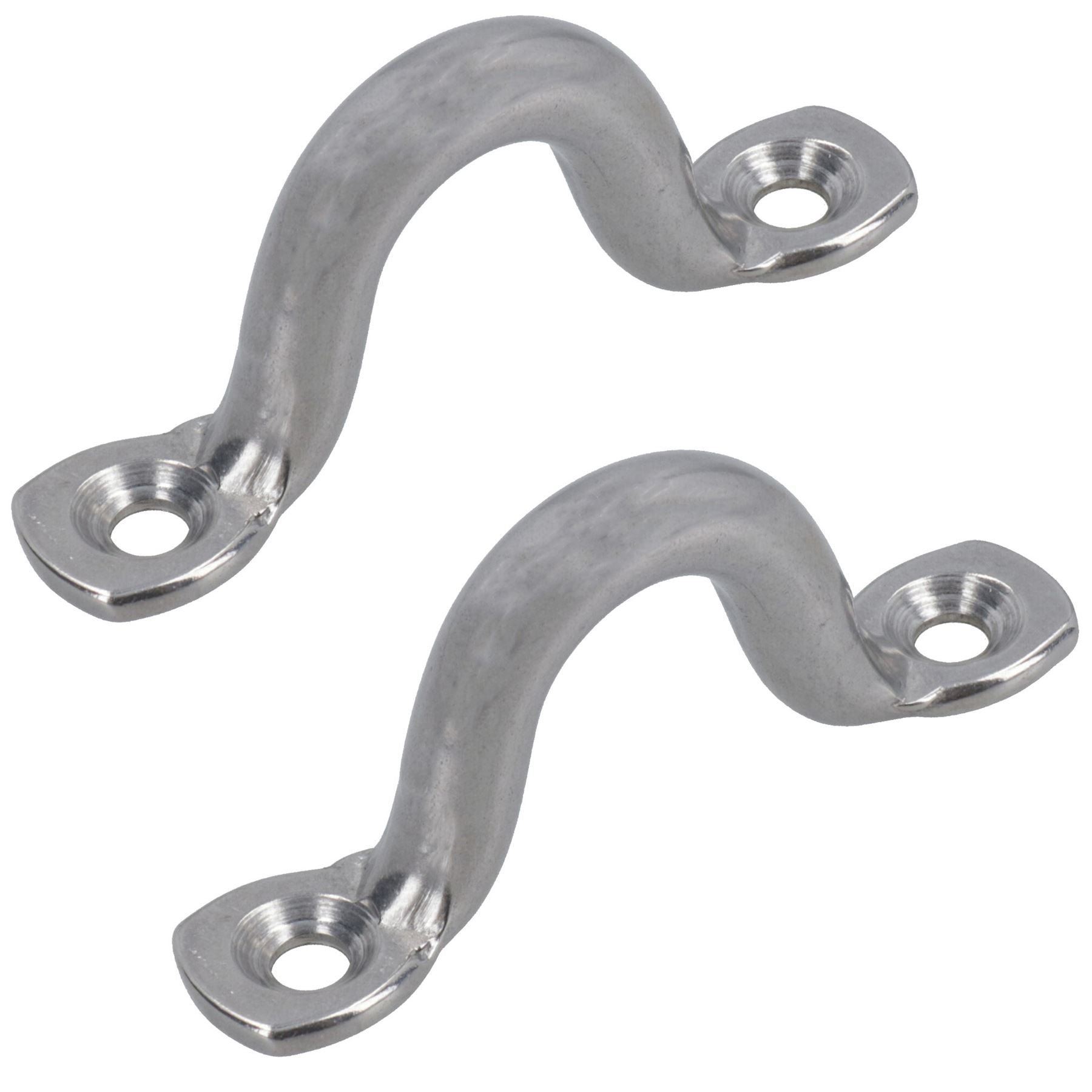 10mm Stainless Steel Wire Sheet Eye Tie Down Hook Strap 316 Marine Grade