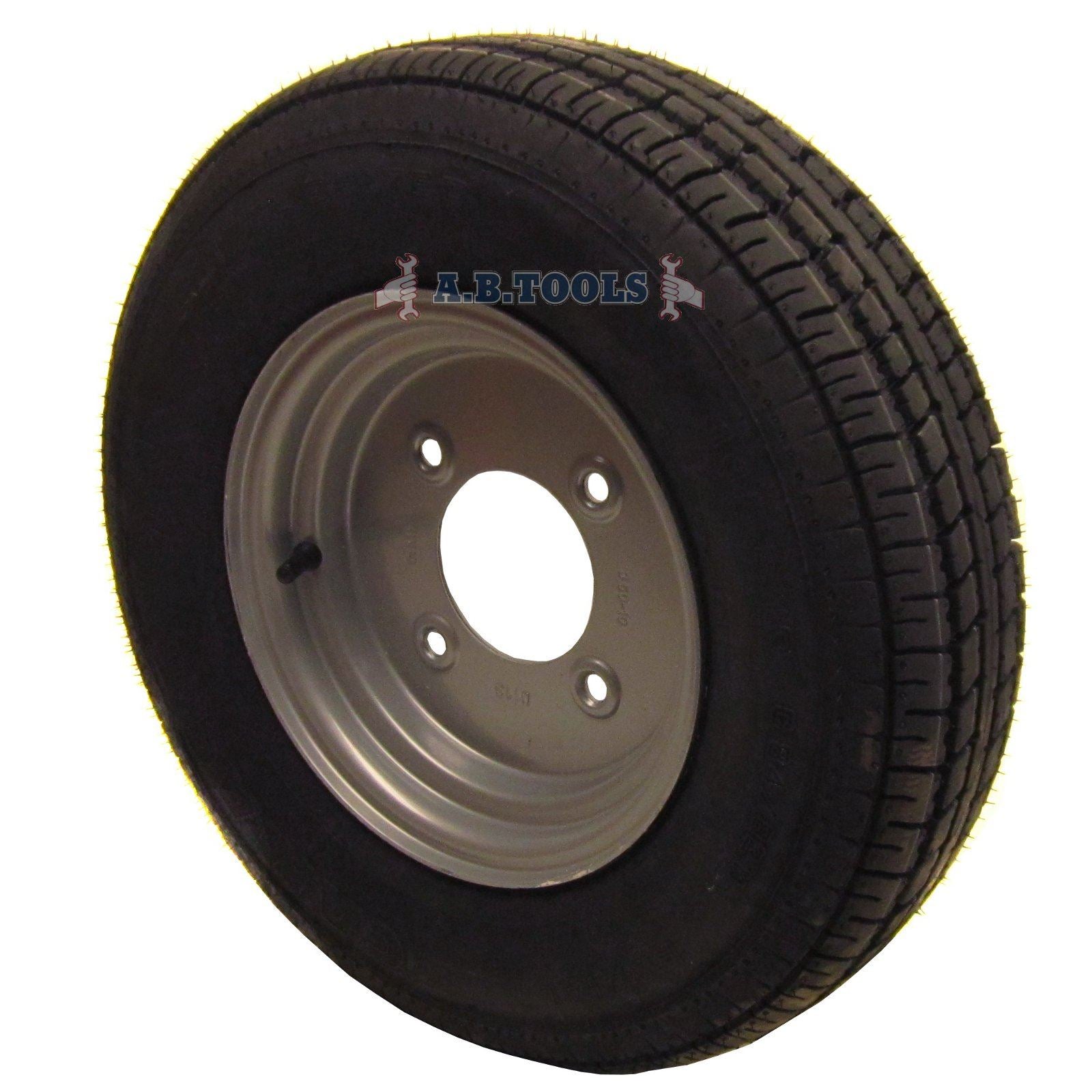 Roue et pneu 10" pour remorque Ifor Williams Beavertail 2000 kg 145 R10