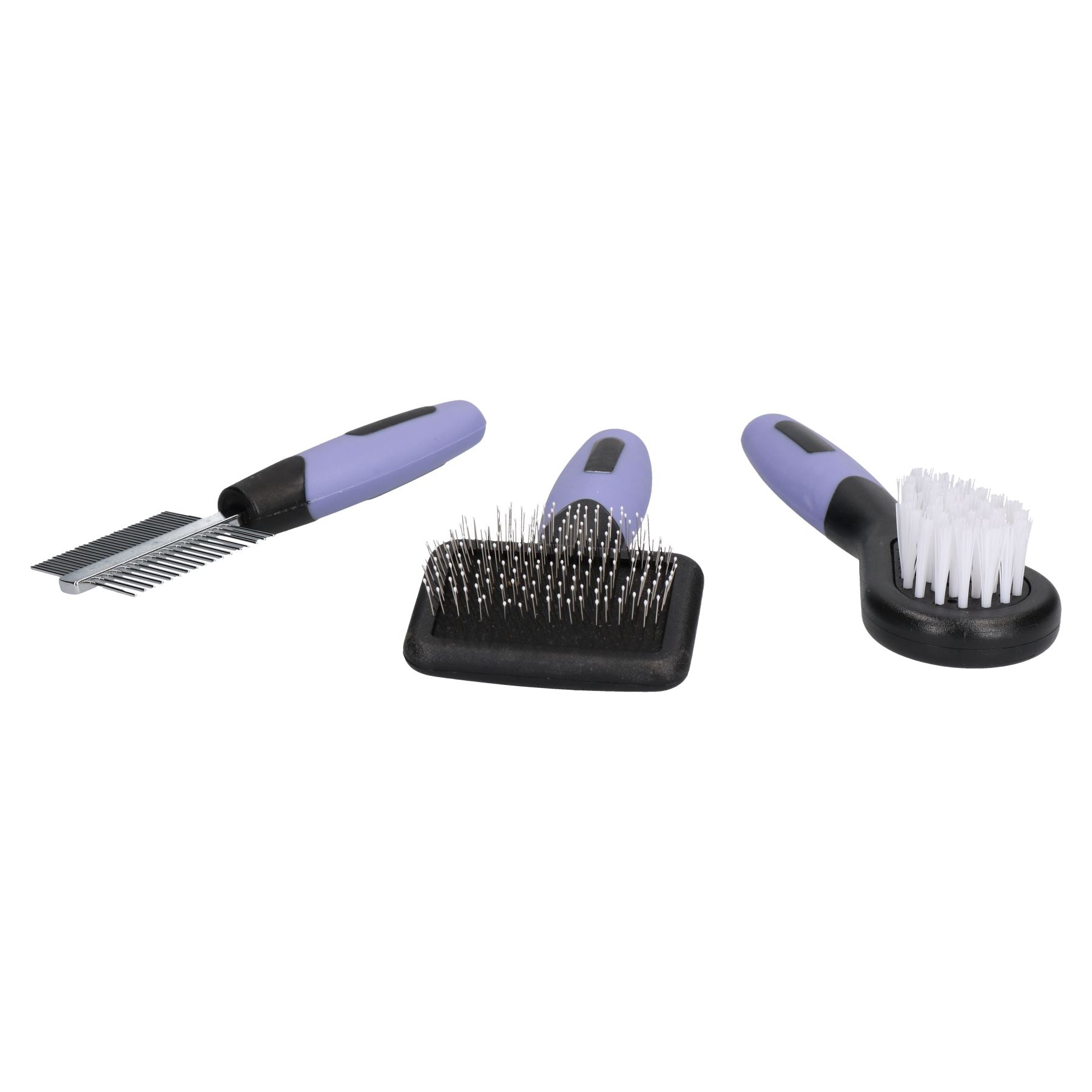 Mini kit de toilettage pour petits animaux Brosse, peigne, coupe-pinceaux, lapin, hamster, gerbille