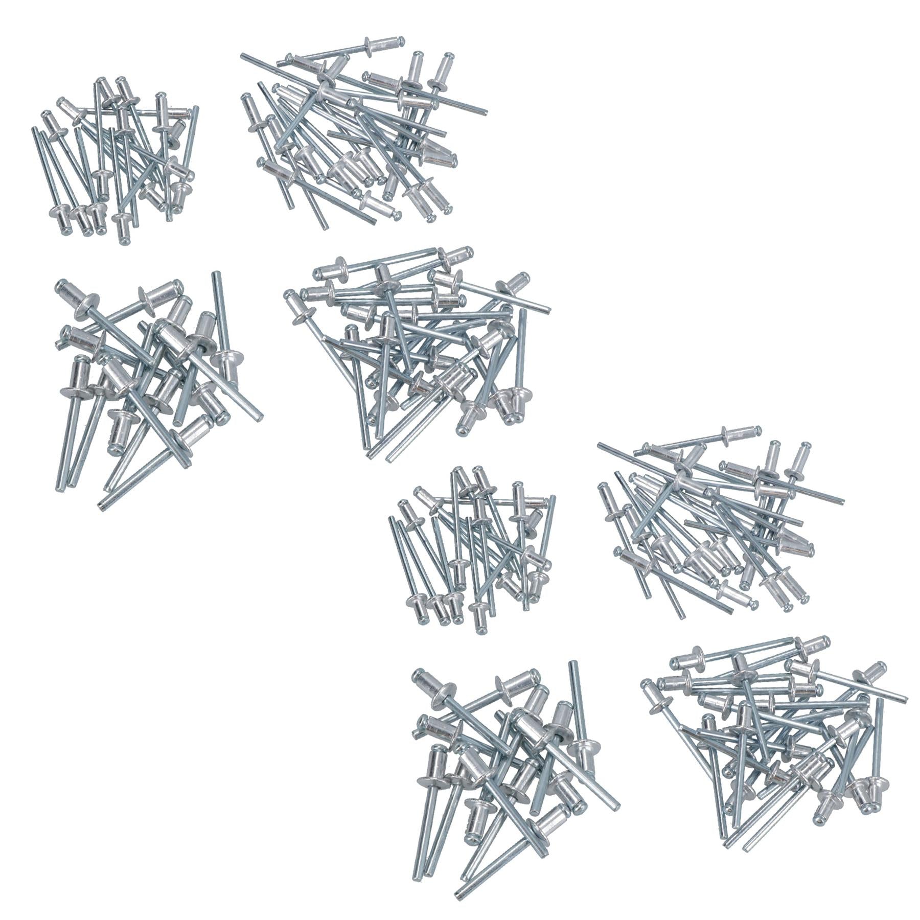 Assorted Blind Pop Pot Rivets Set Fastener Fastening Metric 3.2 – 4.8mm