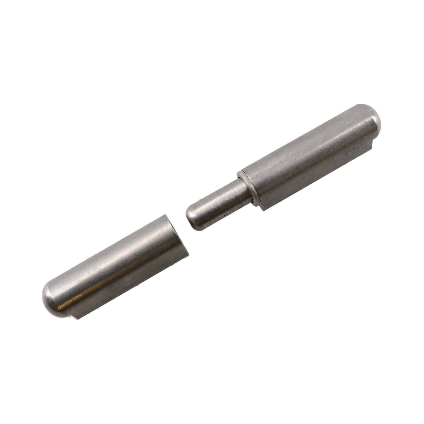 Charnière à balle en acier inoxydable à souder sur trappe de porte robuste 16 x 100 mm