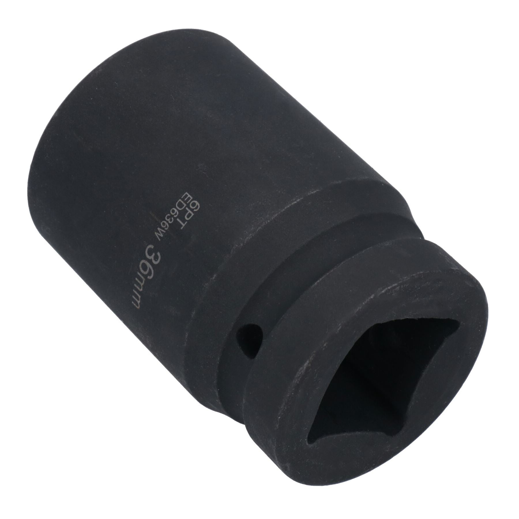 1" Drive Double Deep MM Impact Impacted Socket 6 Sided Single Hex