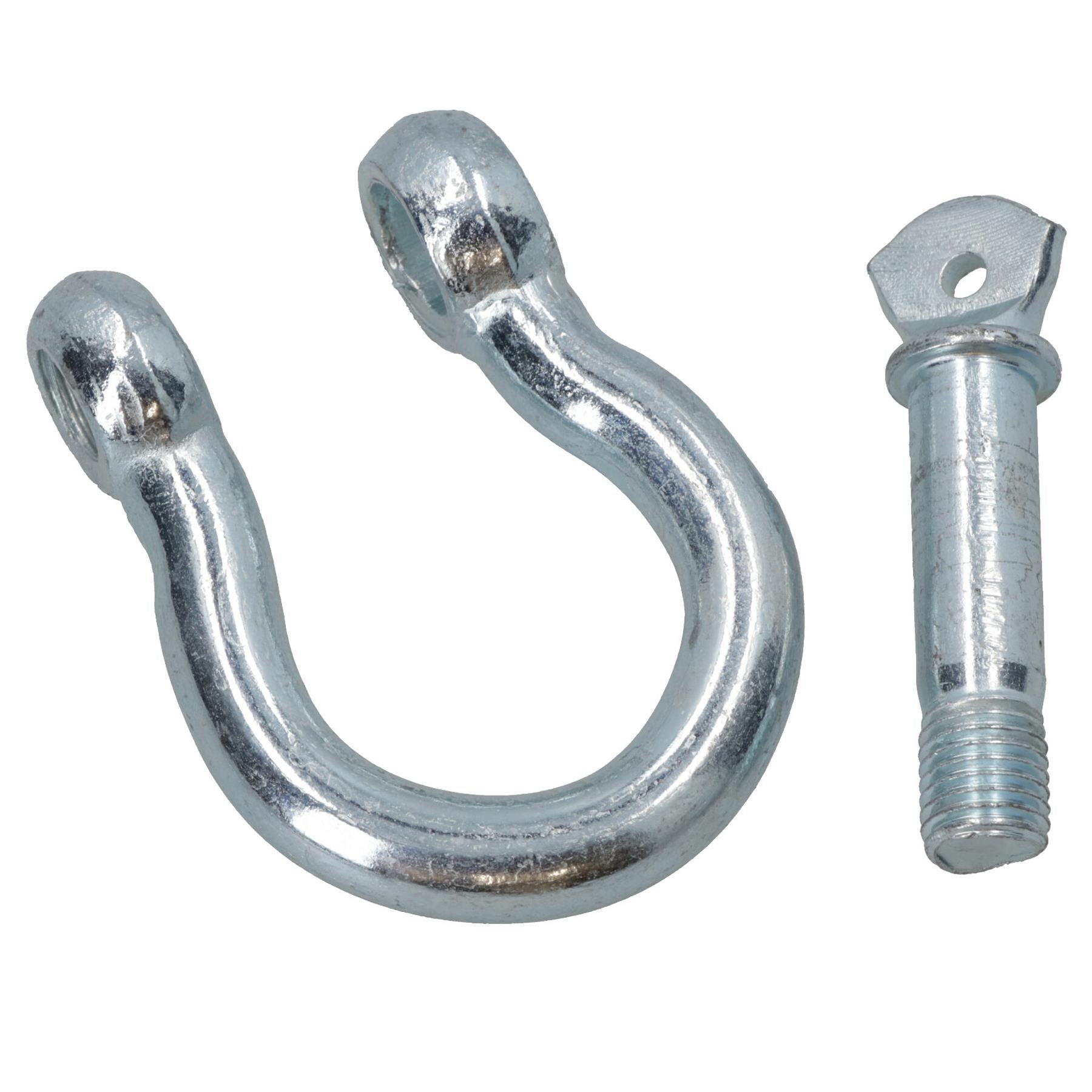 8mm Galvanised Bow Shackle Single Shackle Link Chandlery Boat Yacht