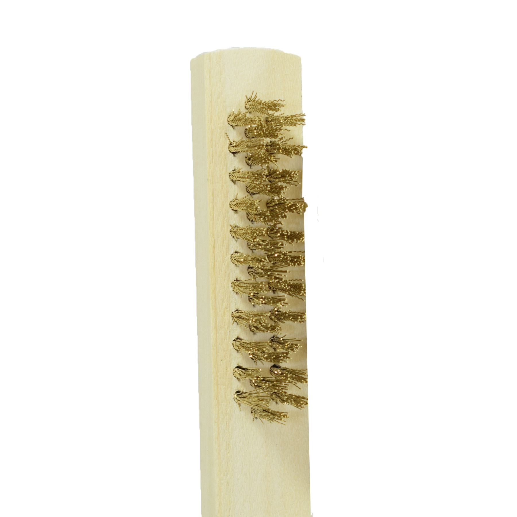 Lot de 10 brosses nettoyantes pour bornes électriques de bougies d'allumage en laiton et bois