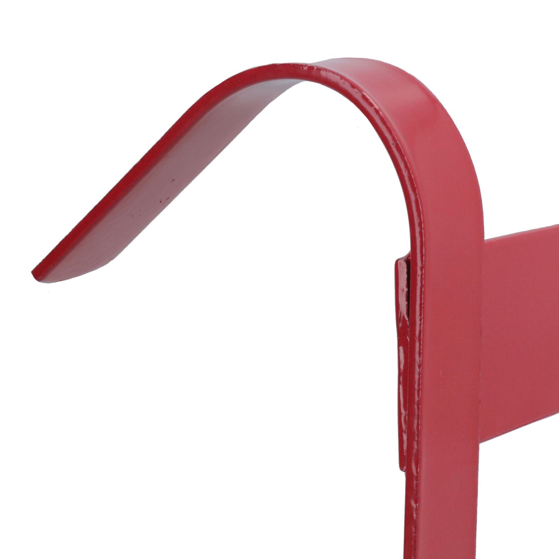 1 robuster roter Sattelhalter für den Pferdestall, 4 praktische Haken