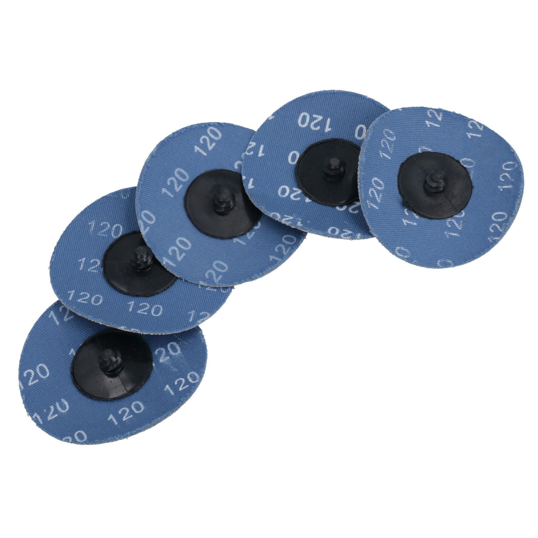 Fächerschleifscheiben-Set, 75 mm, Twist-Button, Schleifscheiben, Schleifpapier