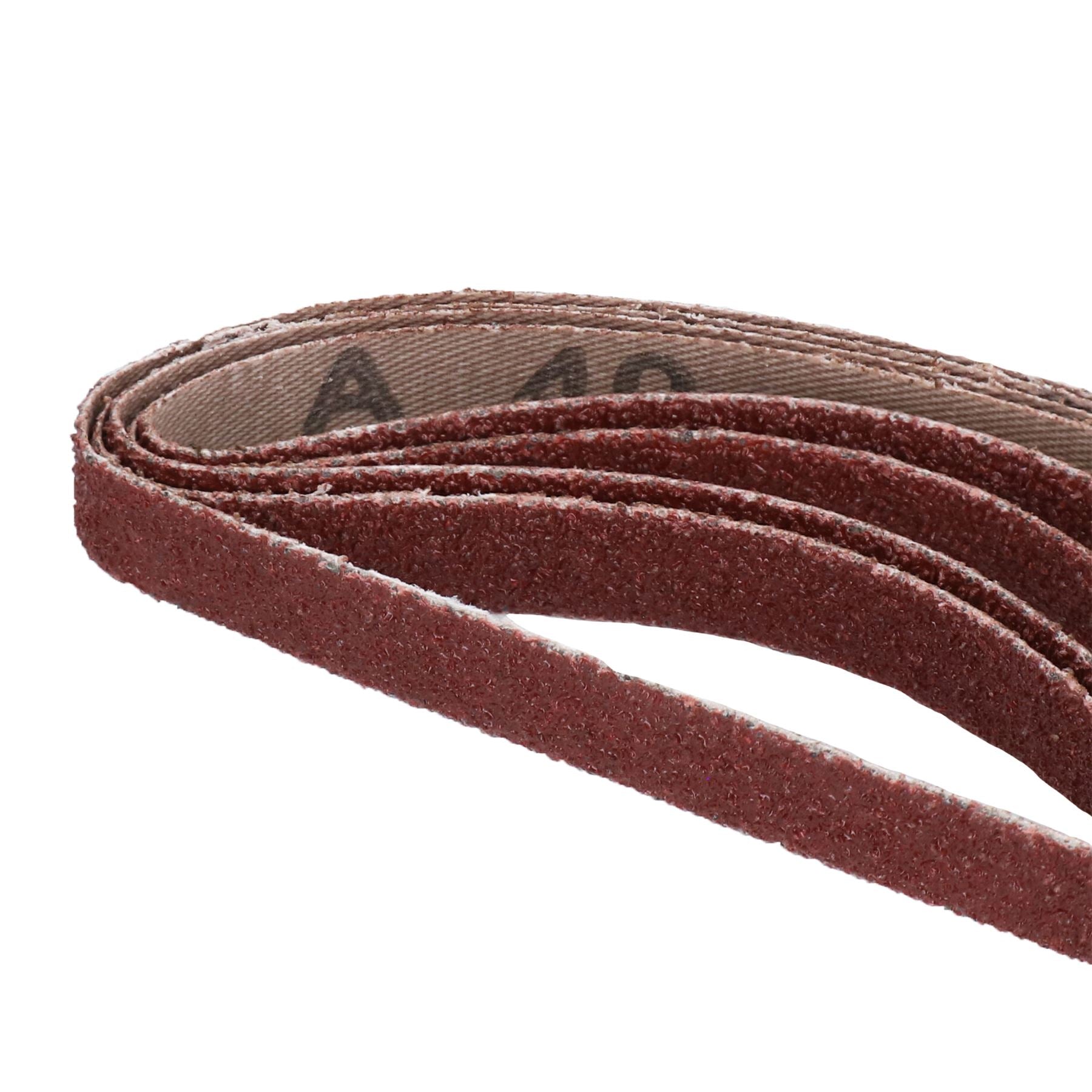 Ponceuse à main à courroie 330 mm x 10 mm Bandes abrasives