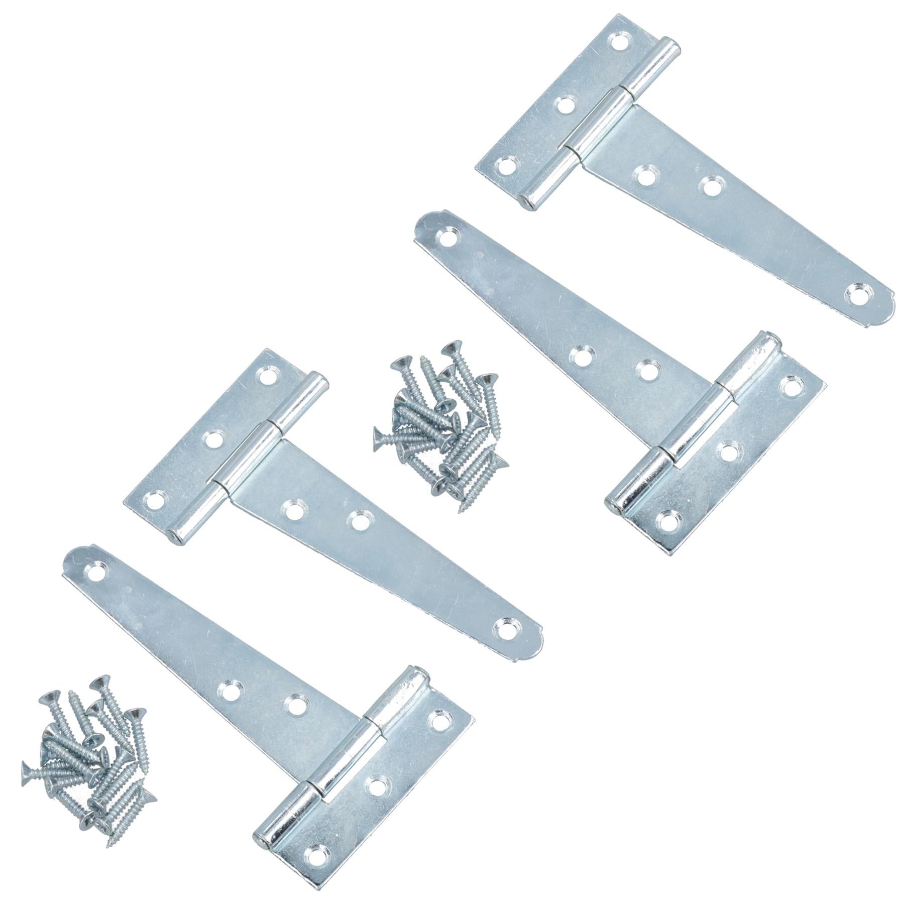 Heavy Duty T Tee Hinge For Sheds Gates Doors Zinc Plated Finish 4 – 18 Inch