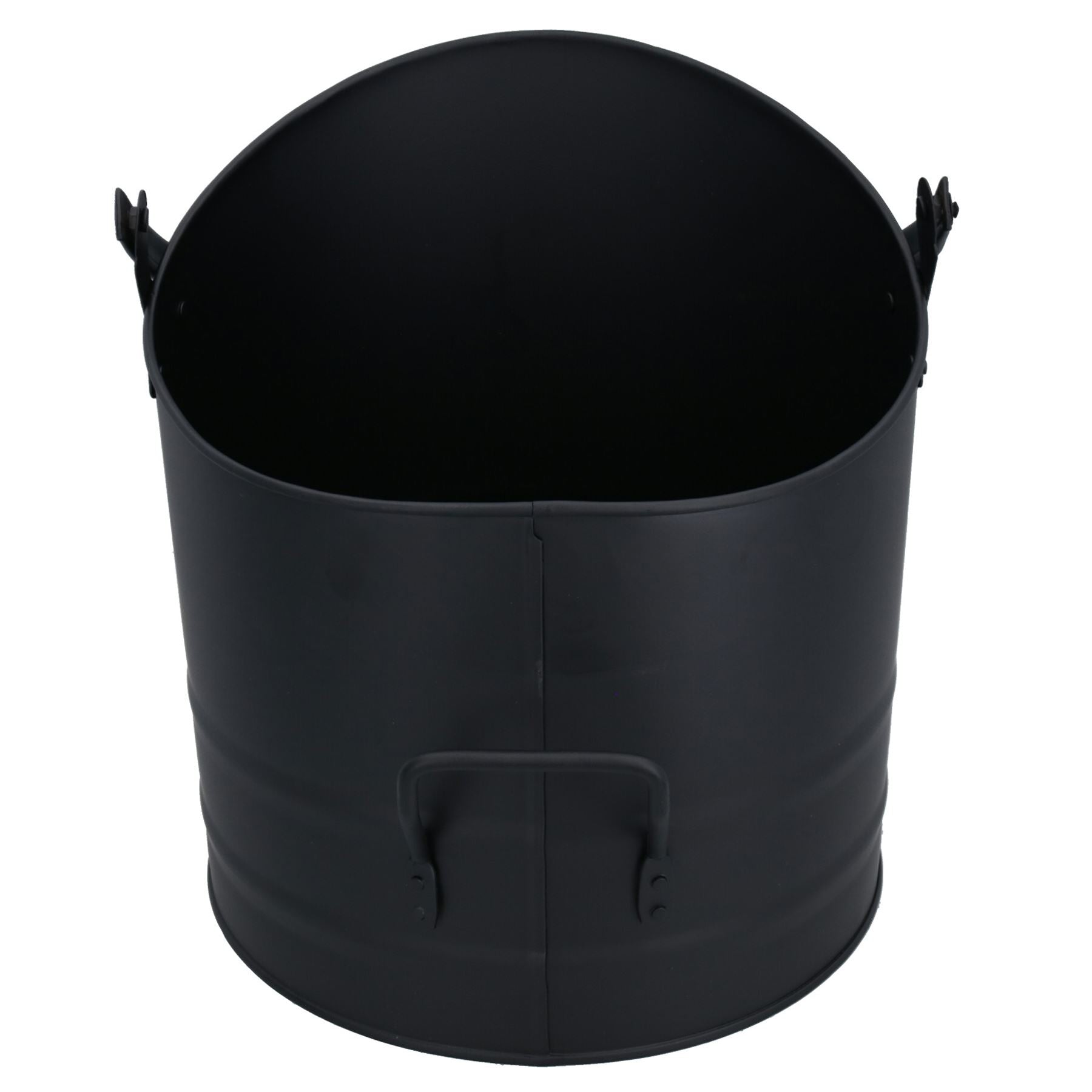 Eclipse Style Black Coal Log Burner Scuttle Bucket Wide Mouth Fire Fireplace