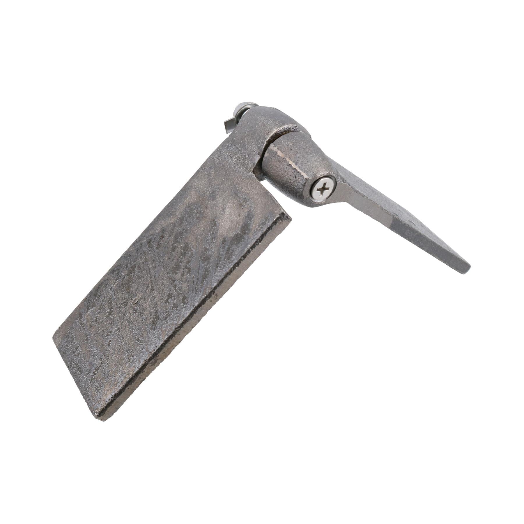 Charnière à bille à alignement automatique droite en acier à souder, robuste, industrielle, 50 x 250 mm
