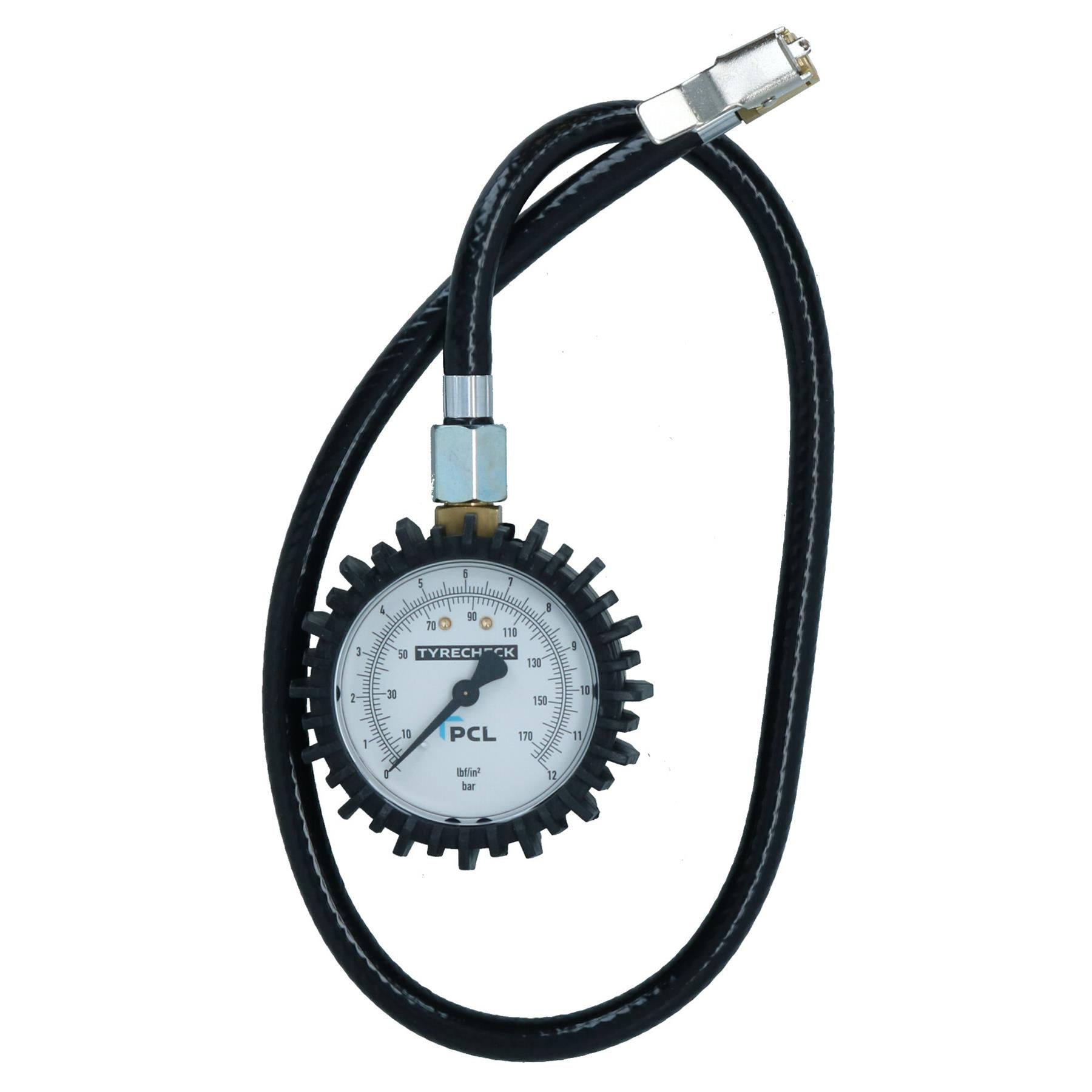 PCL Tyre Pressure Gauge Dial High Accuracy Calibrated Tyre Check Car Motorcycle