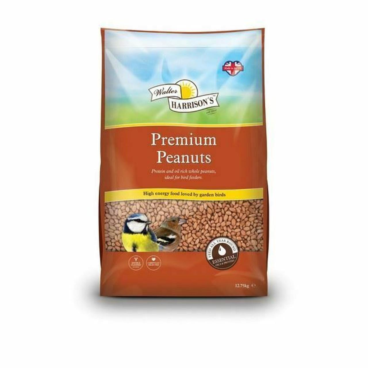 12.75kg Premium Whole Peanuts High Energy Garden Birds & Feeders