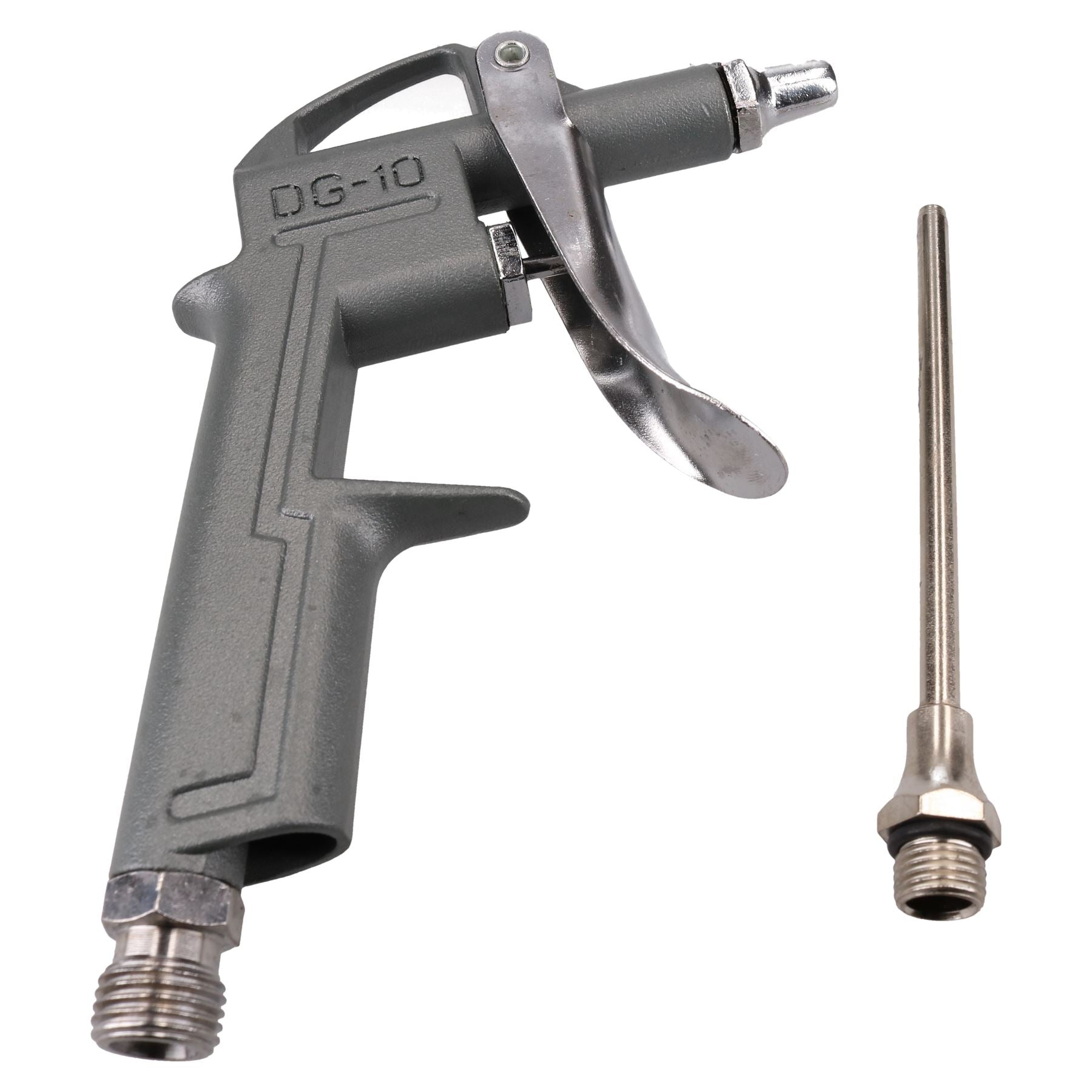Air Dust Duster Blow Gun Blowing Remover Removal Tool 2pc Kit Long Nozzle