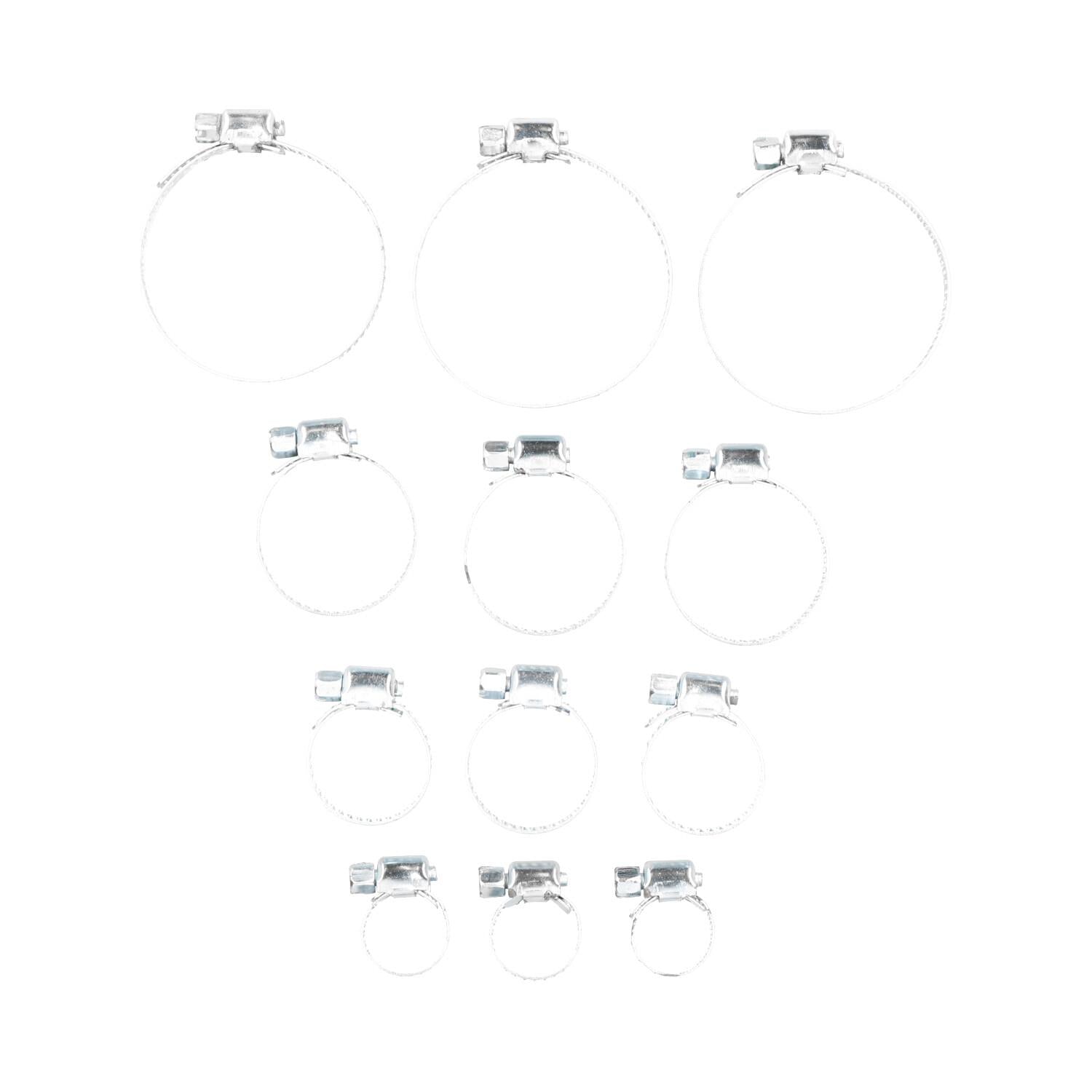 Hose Clamp / Jubilee Clip 12pc Set  GAR38