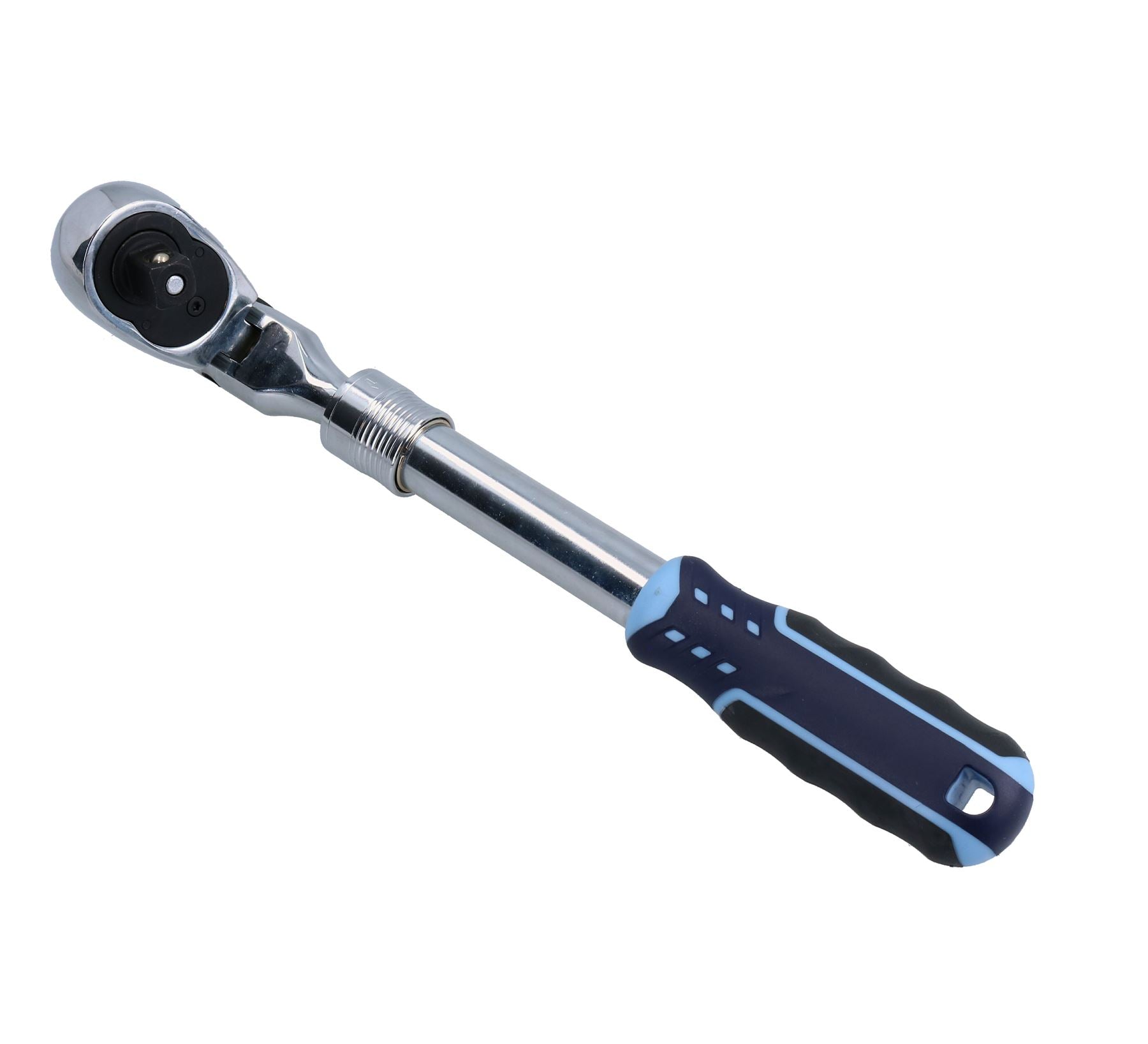 Tournevis à cliquet extensible et flexible à entraînement 1/2" 72 dents à dégagement rapide