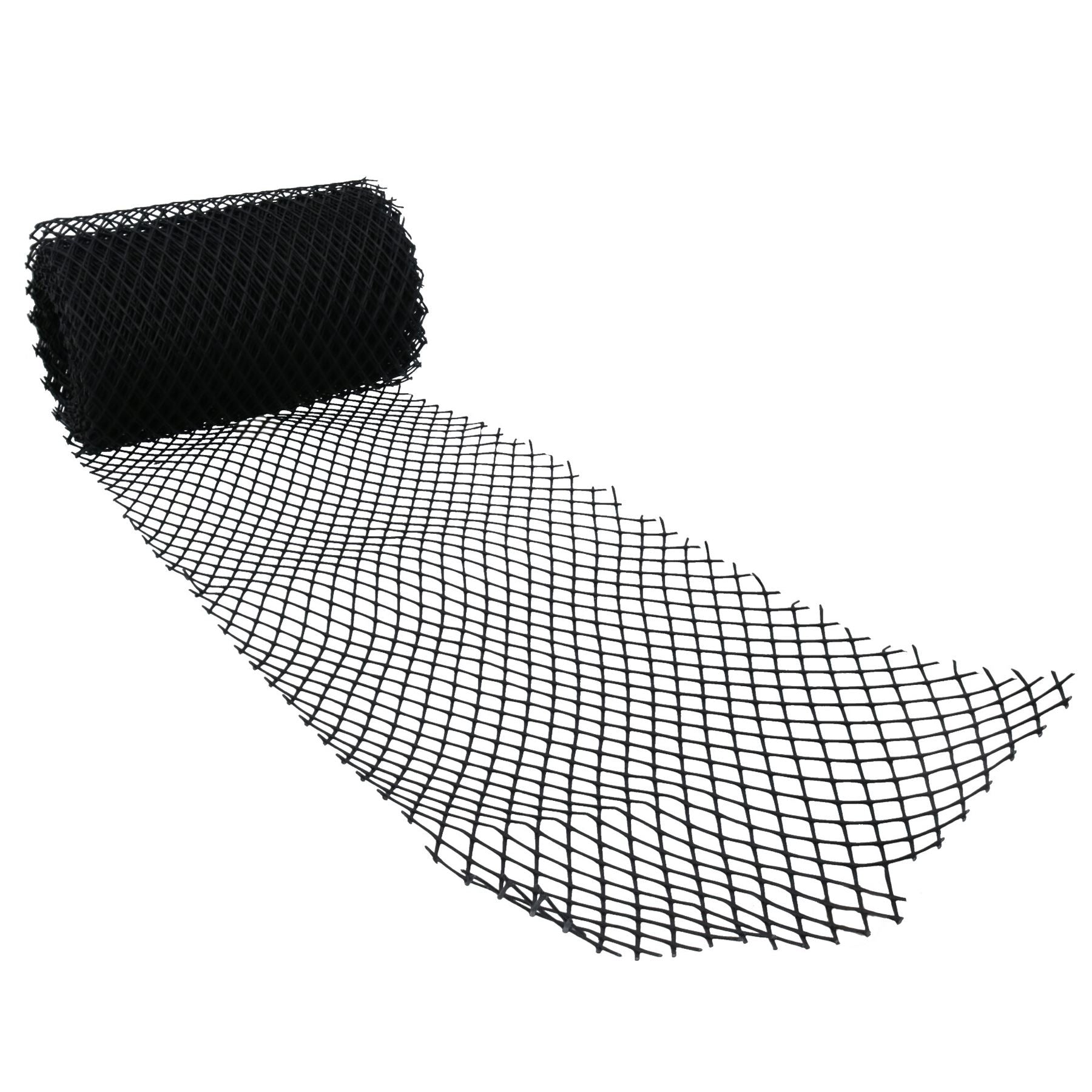 Protection de gouttière en plastique, protection contre les débris de feuilles pour gouttières jusqu'à 16 cm de large