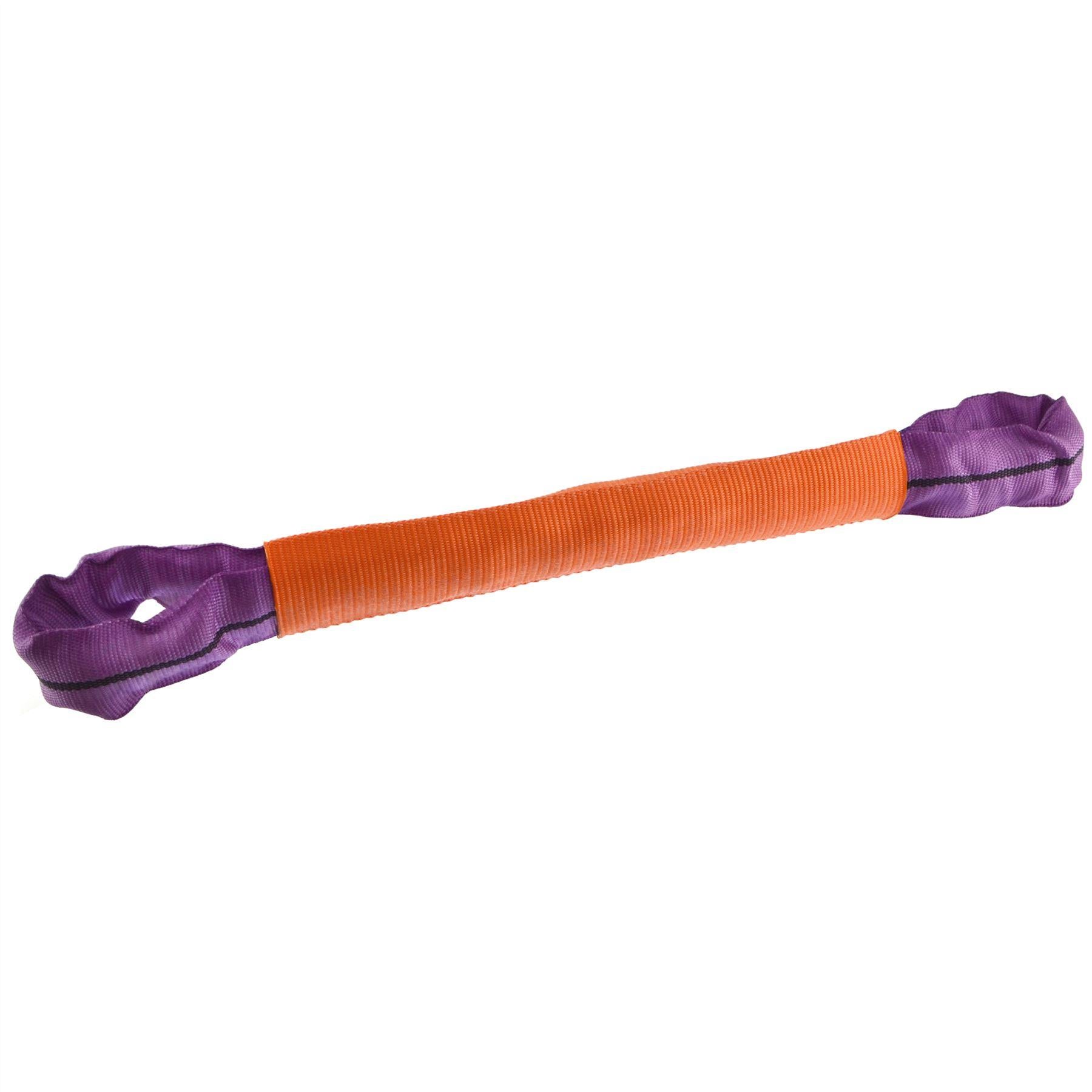 1 Tonne, 1 Meter, endlos, rund, Hebeschlinge – 0,5 m, 1000 kg