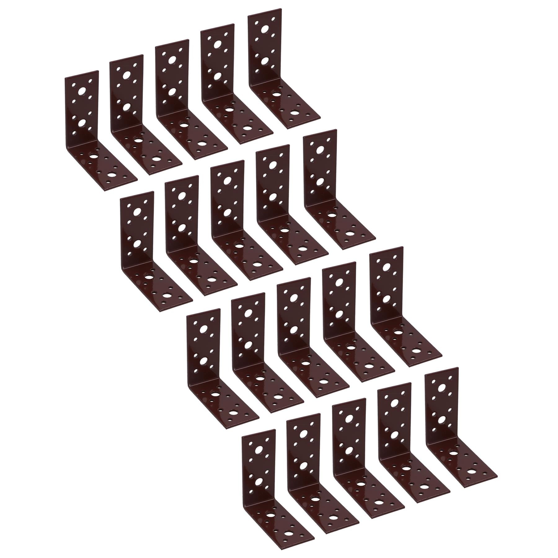 Angle Corner Bracket L-Shape Brace Fastener Plate 90mm x 90mm x 40mm