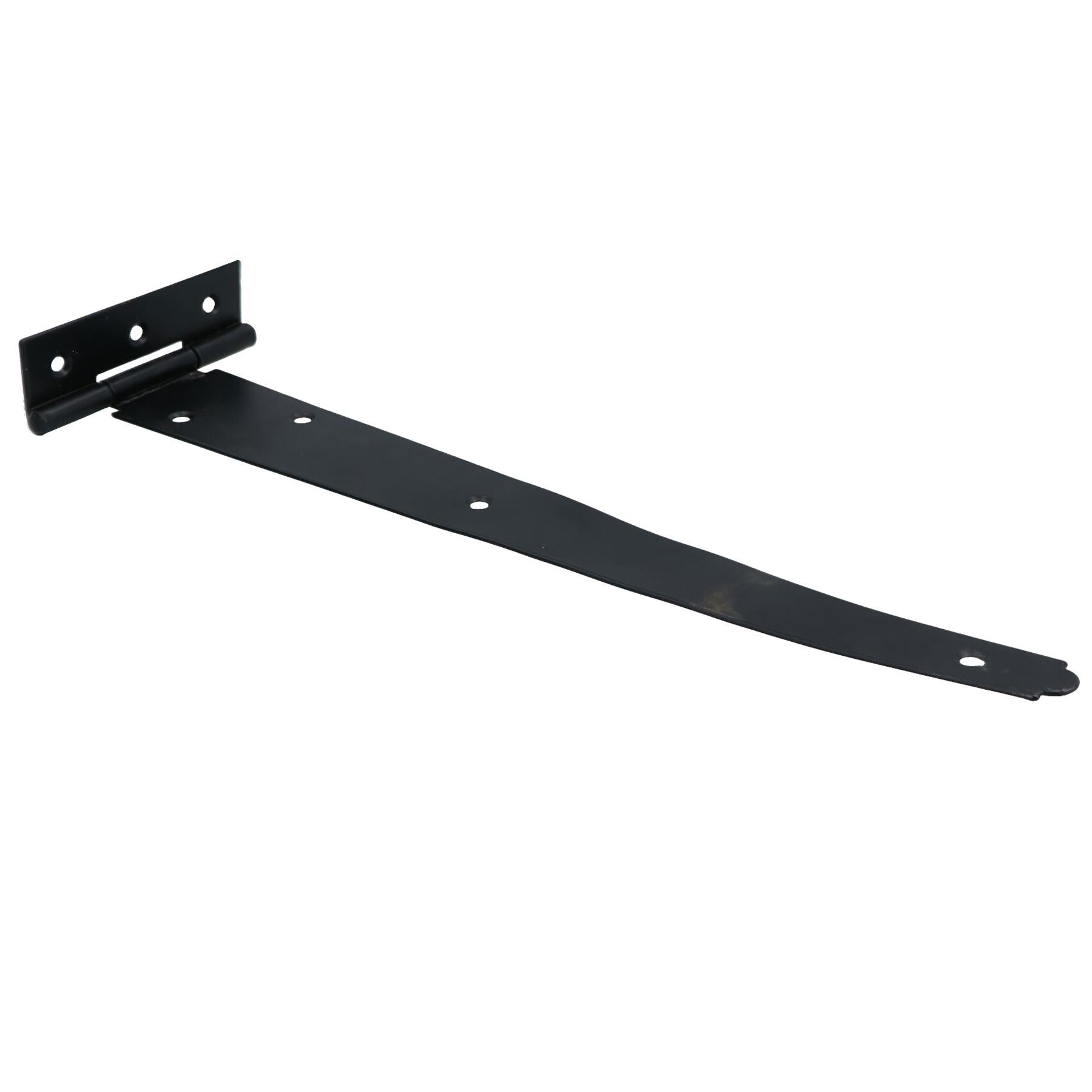 Heavy Duty T Tee Hinge For Sheds Gates Black Powder Coated Finish 4 – 18 Inch