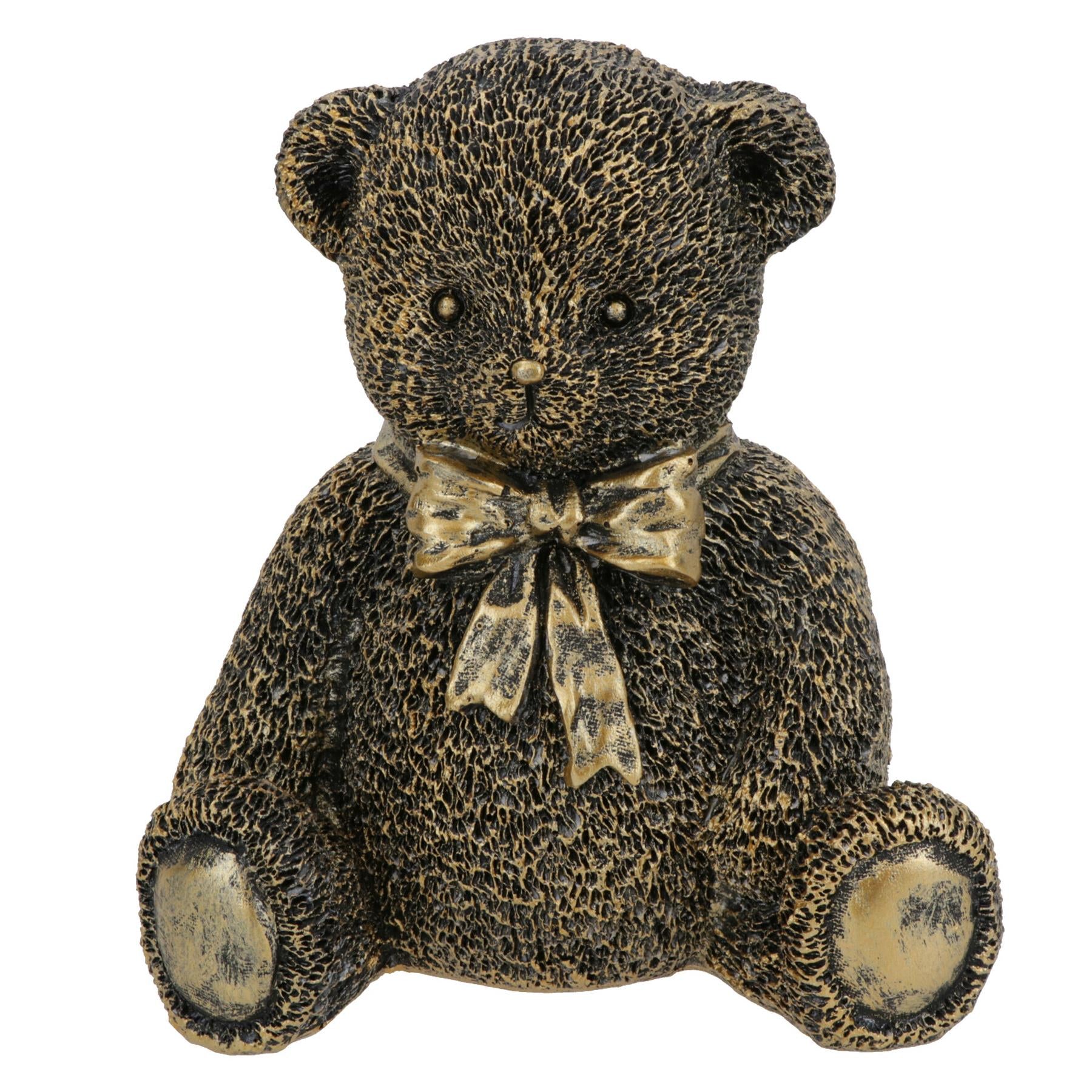Teddy Bear Figurine Statue Ornament Resin Statue Sculpture Home Decor Gift