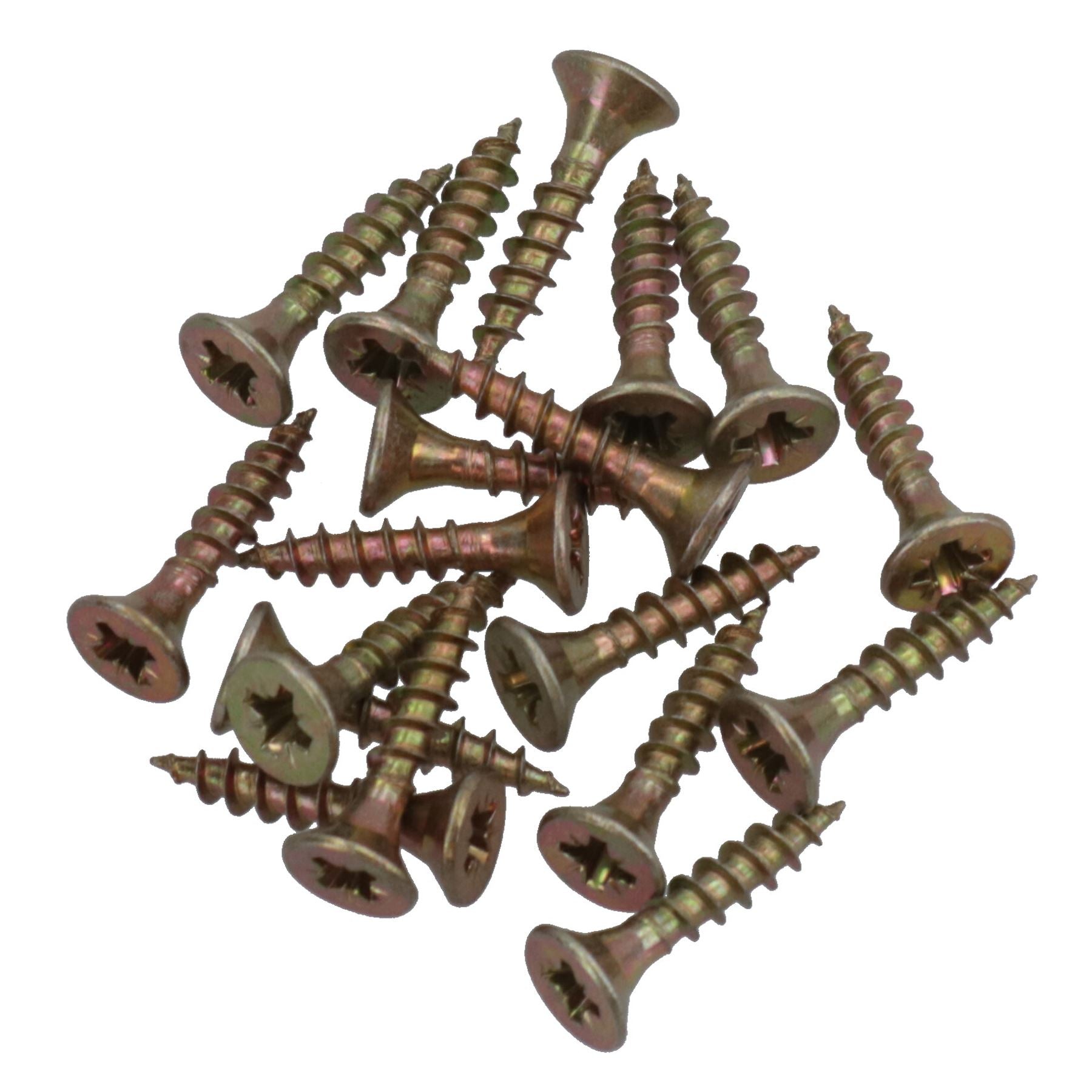 Vis à bois à tête fraisée 4 mm x 20 mm, empreinte PZ2