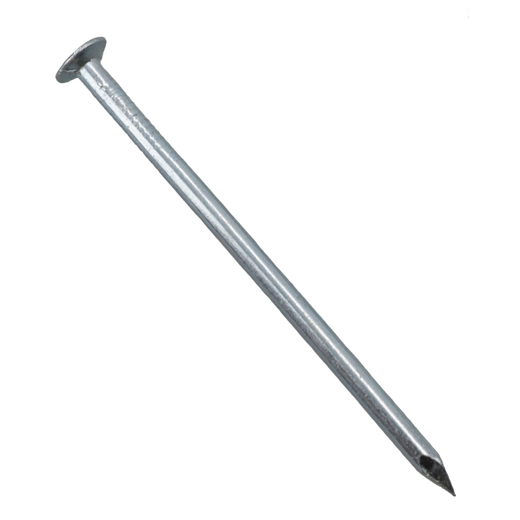 Clous à tête ronde 2,3 mm x 50 mm pour bois zingué