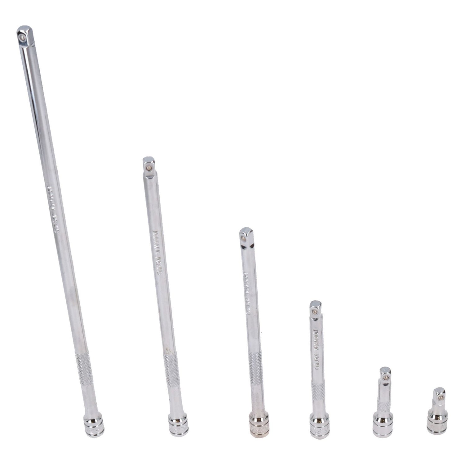 Barre d'extension à cliquet à douille 1/4" droite individuelle ou en jeu 32 mm – 275 mm